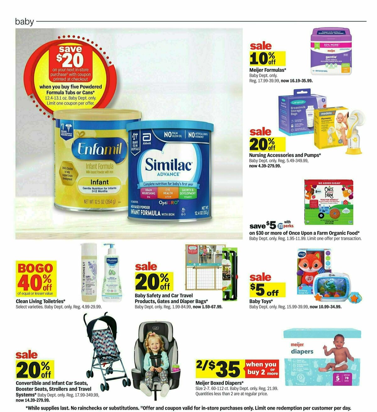 Meijer Weekly Ad from March 23