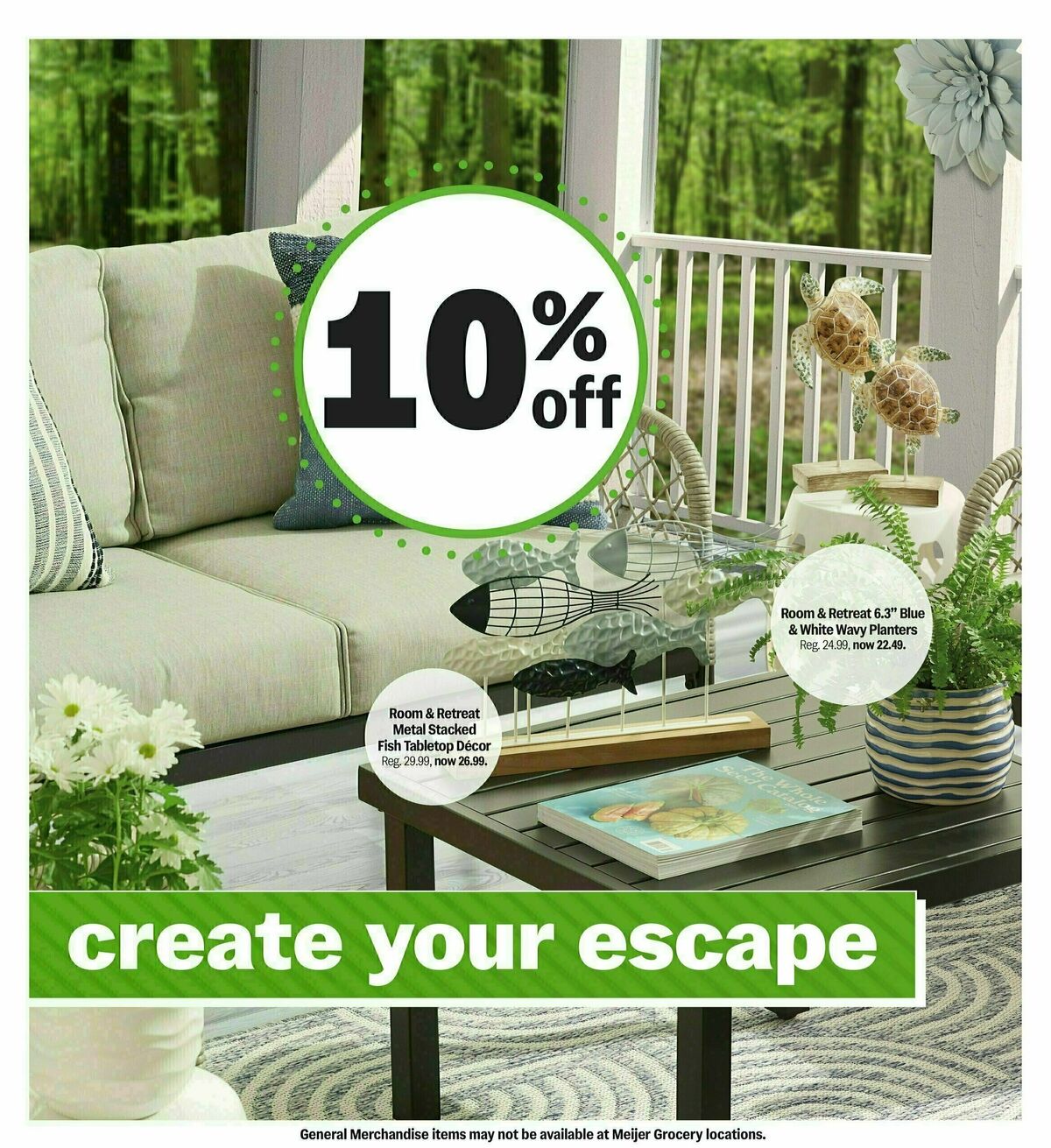 Meijer Deals to brighten your patio Weekly Ad from March 23