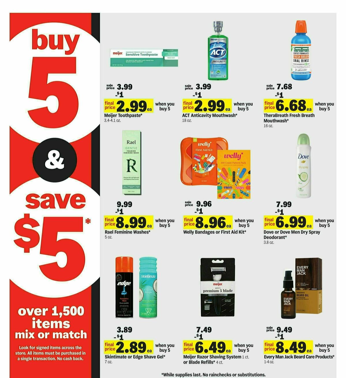Meijer Weekly Ad from March 30