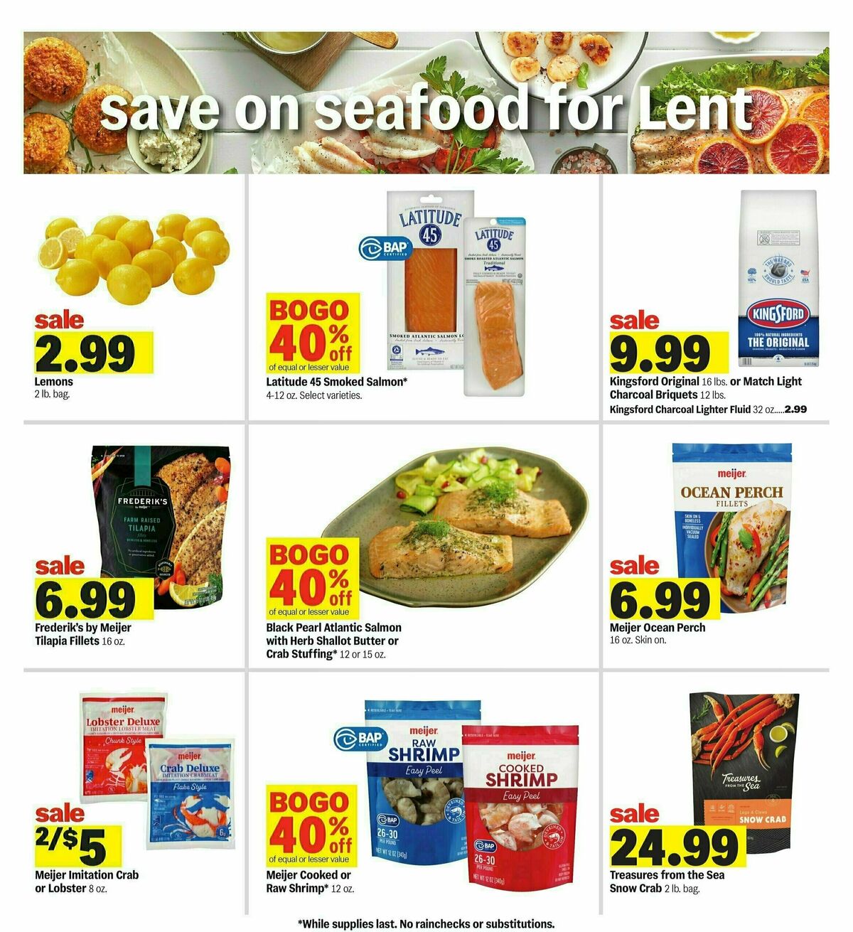 Meijer Weekly Ad from March 30