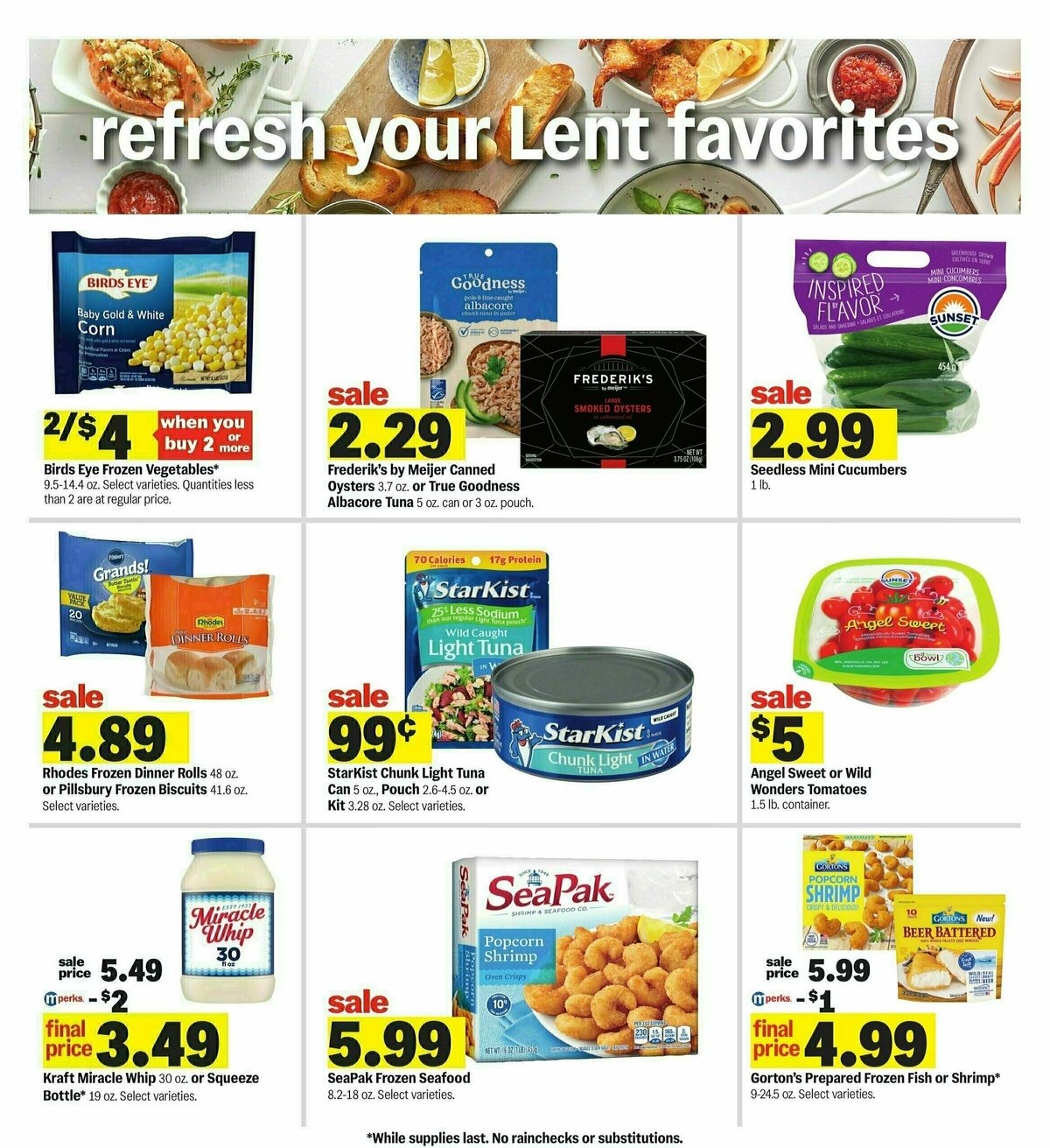 Meijer Weekly Ad from March 30
