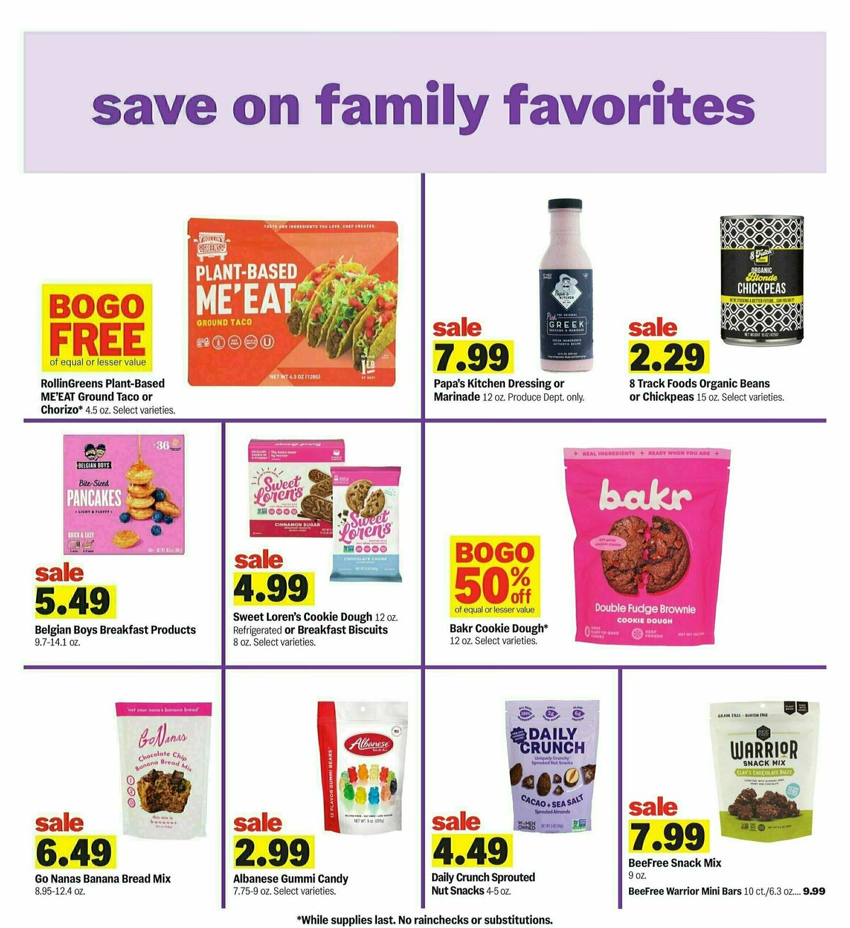 Meijer Weekly Ad from March 30
