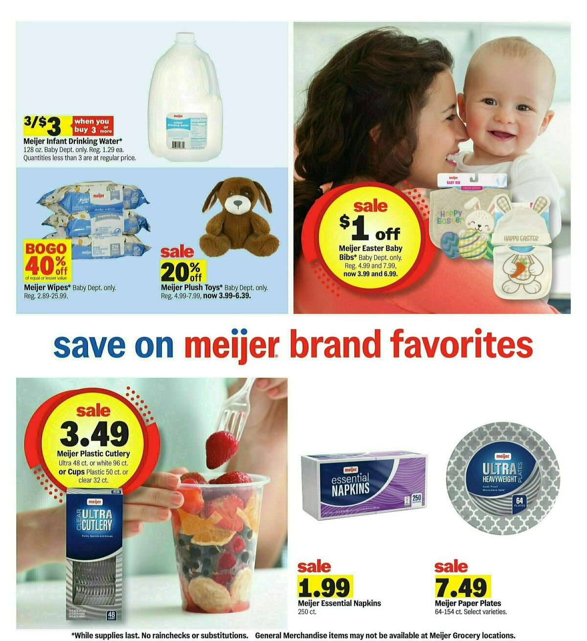 Meijer Weekly Ad from March 30