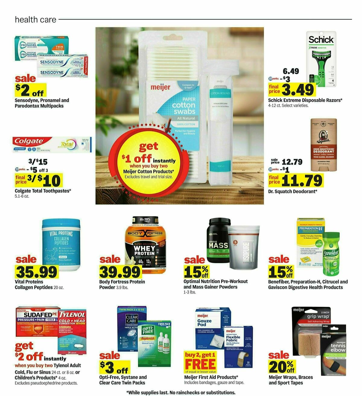 Meijer Weekly Ad from March 30