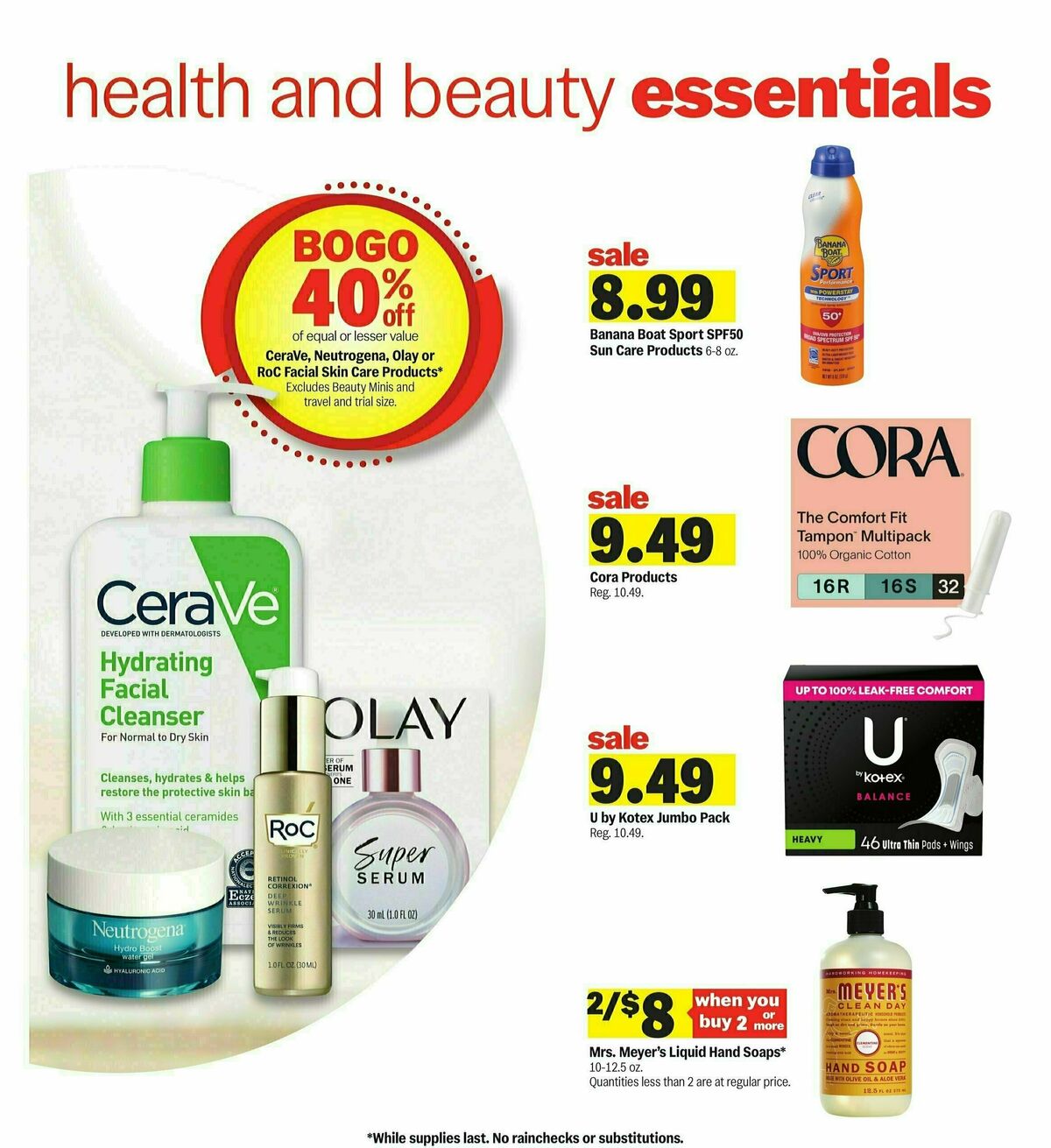 Meijer Weekly Ad from March 30