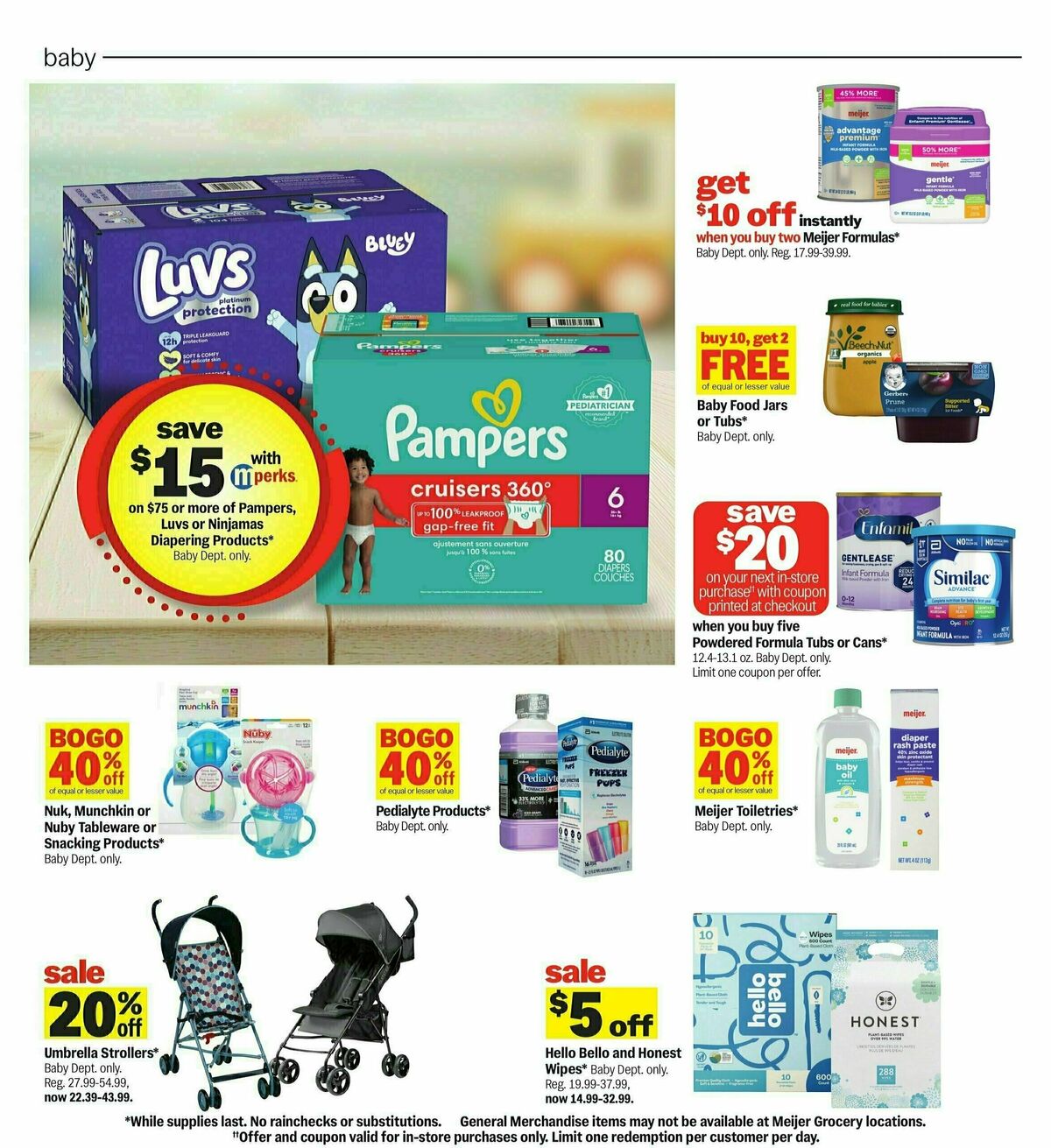 Meijer Weekly Ad from March 30