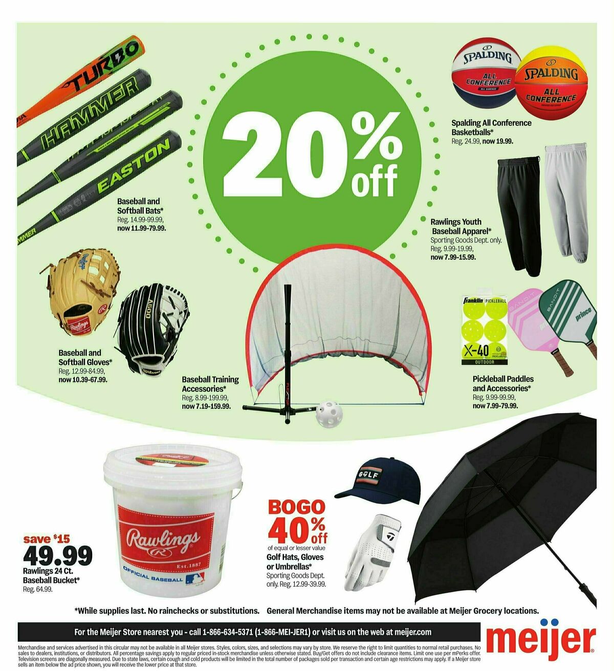 Meijer Great deals to get you growing Weekly Ad from March 30