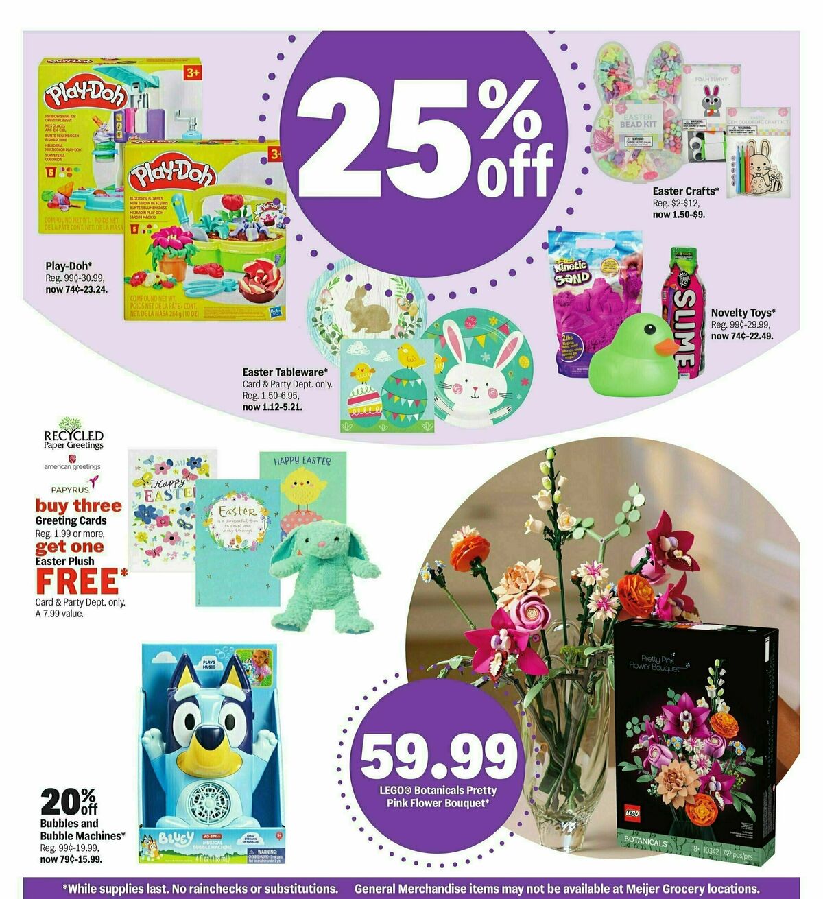 Meijer Your one-stop Easter shop Weekly Ad from April 6