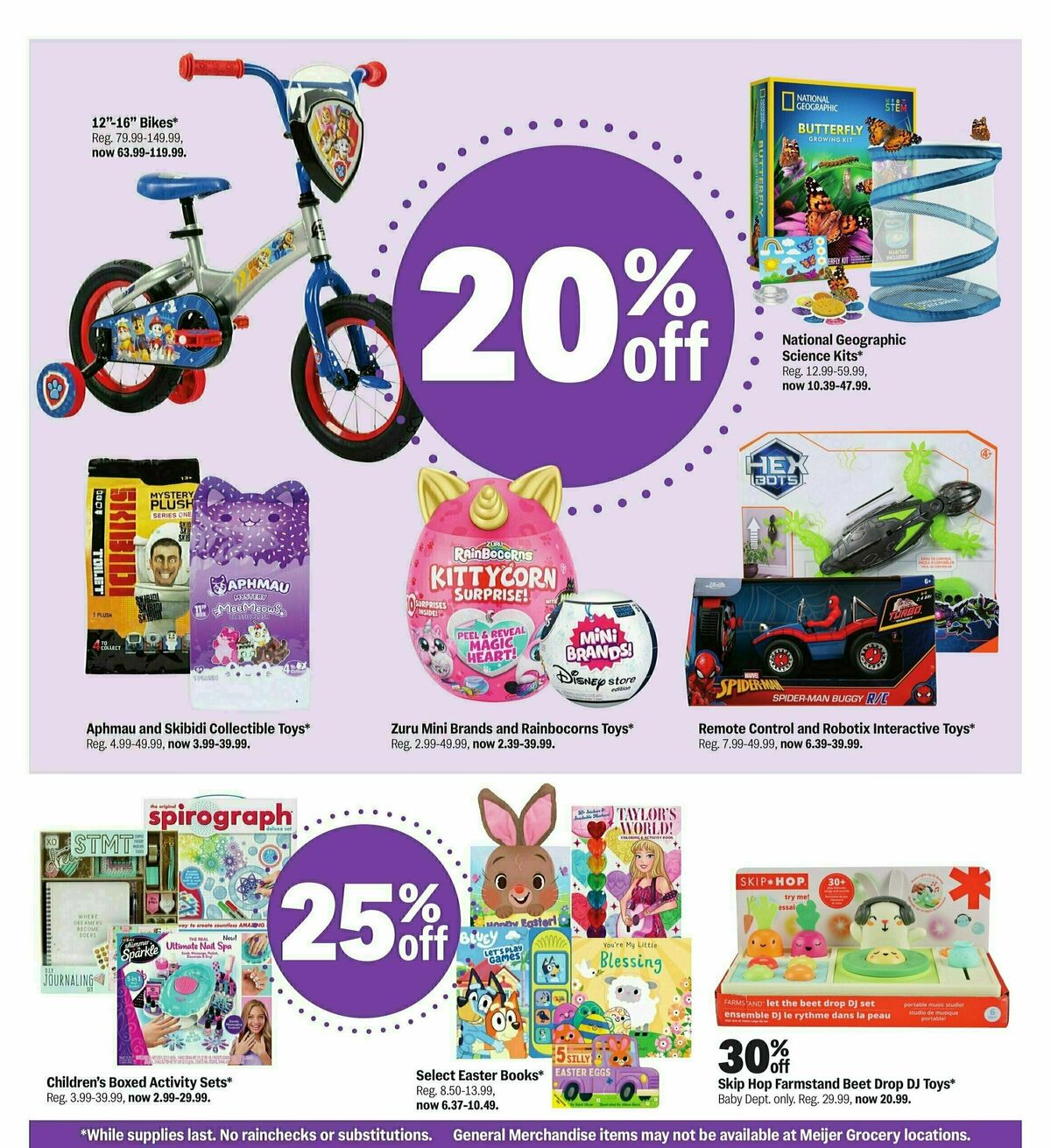 Meijer Your one-stop Easter shop Weekly Ad from April 6