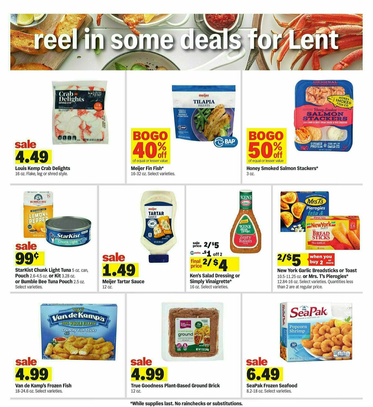 Meijer Weekly Ad from April 6