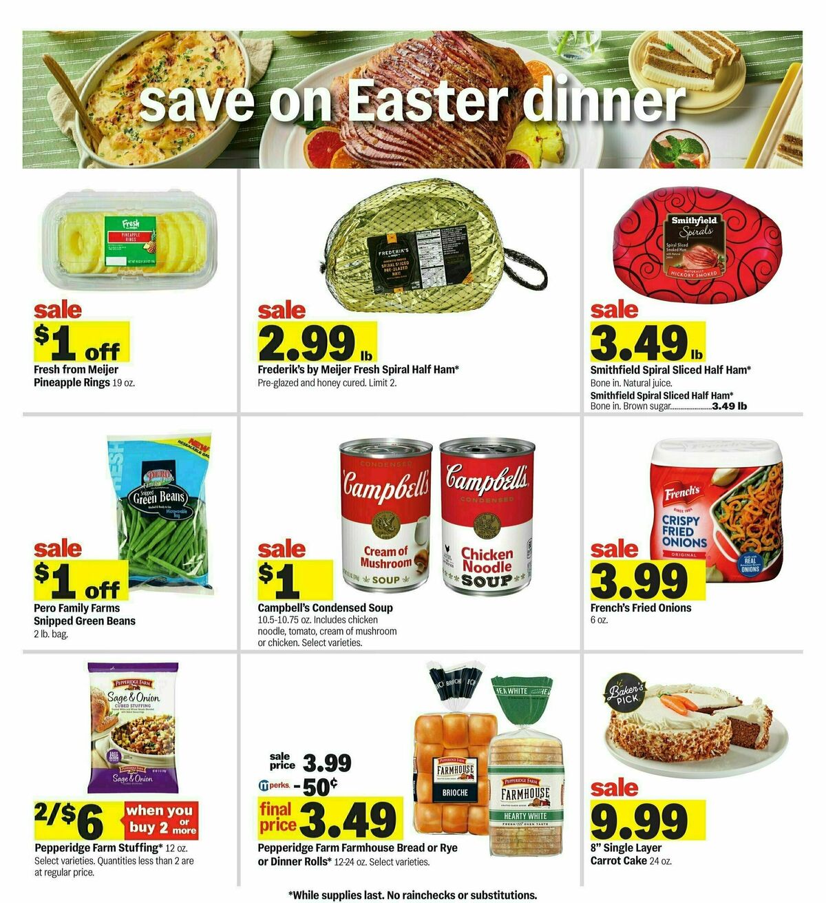 Meijer Weekly Ad from April 6