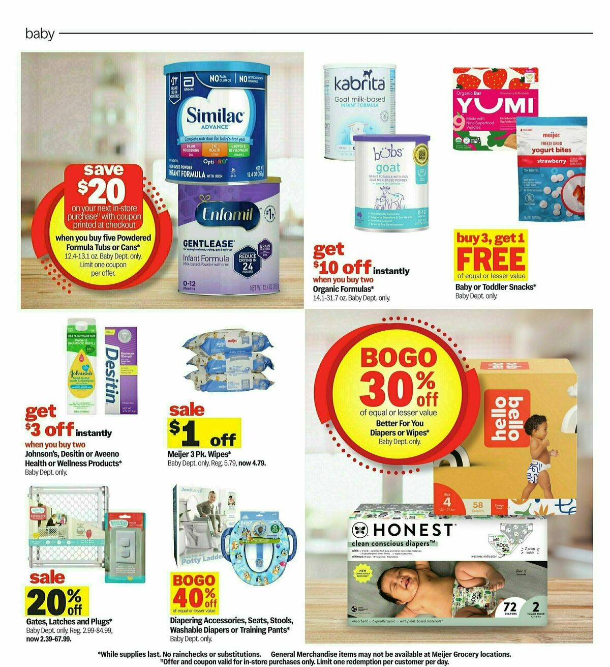 Meijer Weekly Ad from April 6