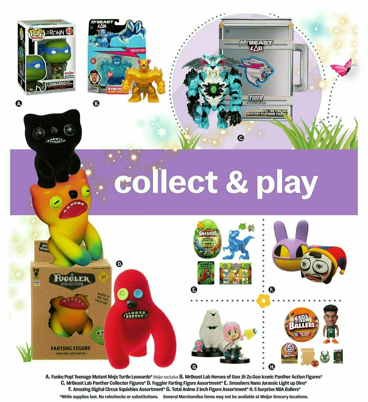 Meijer Easter gift guide Weekly Ad from April 6