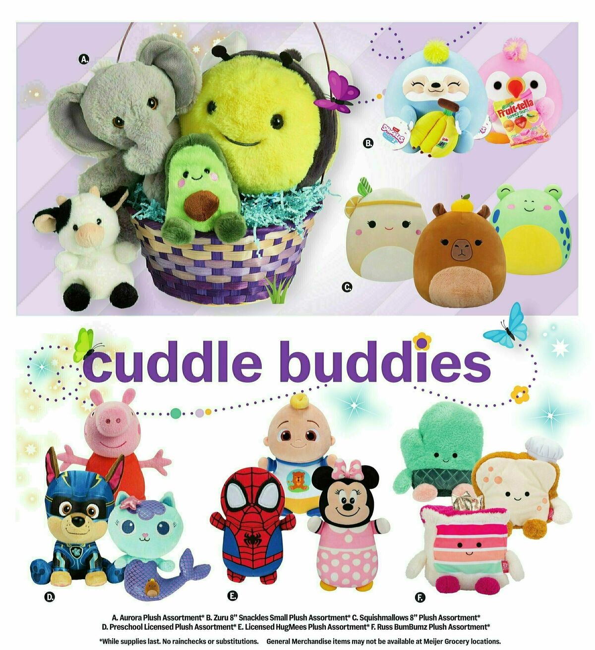 Meijer Easter gift guide Weekly Ad from April 6