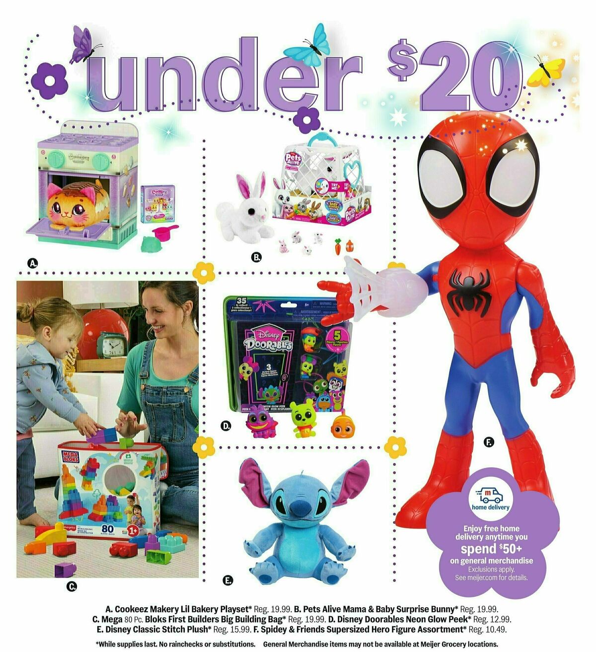 Meijer Easter gift guide Weekly Ad from April 6
