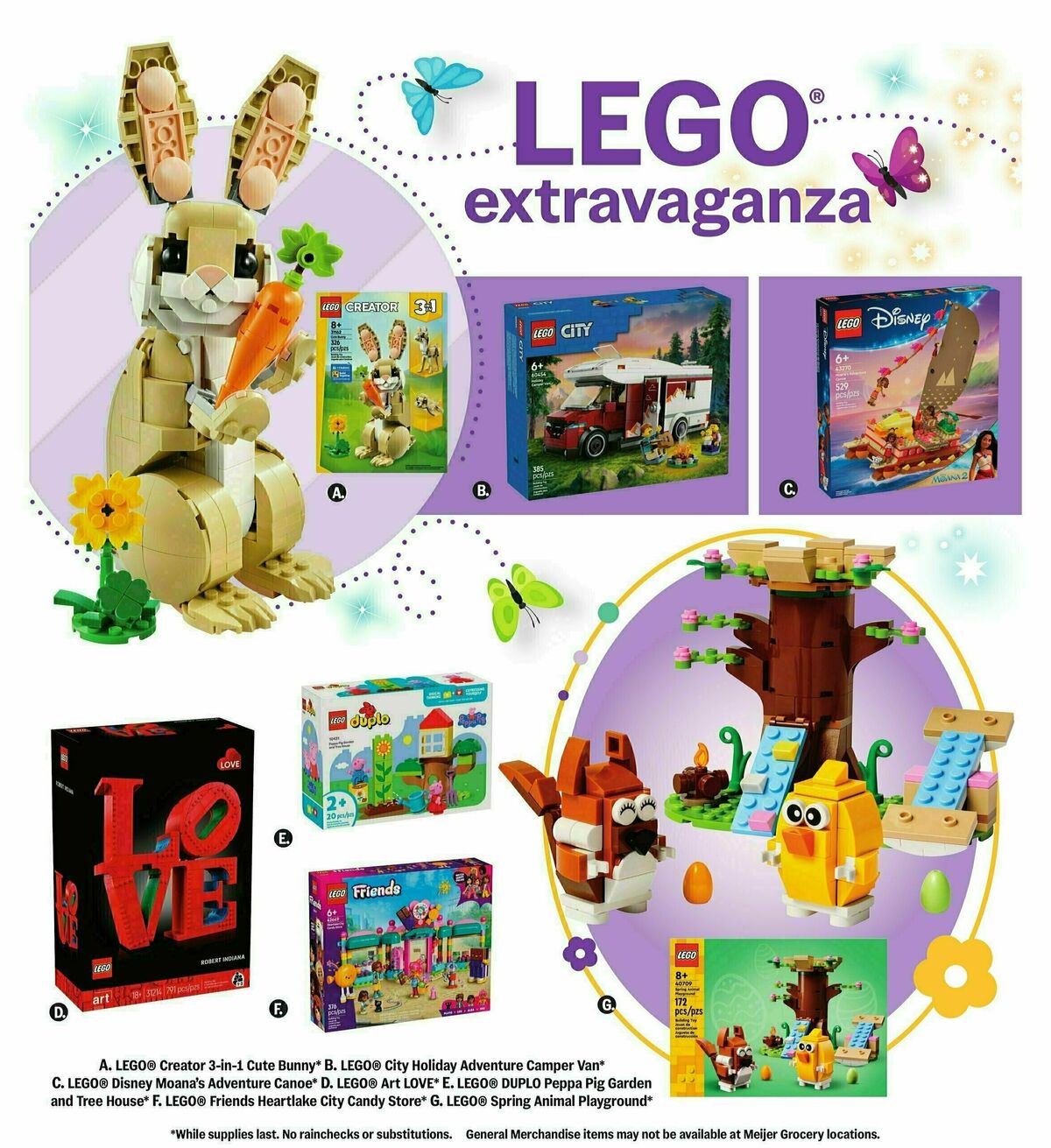 Meijer Easter gift guide Weekly Ad from April 6