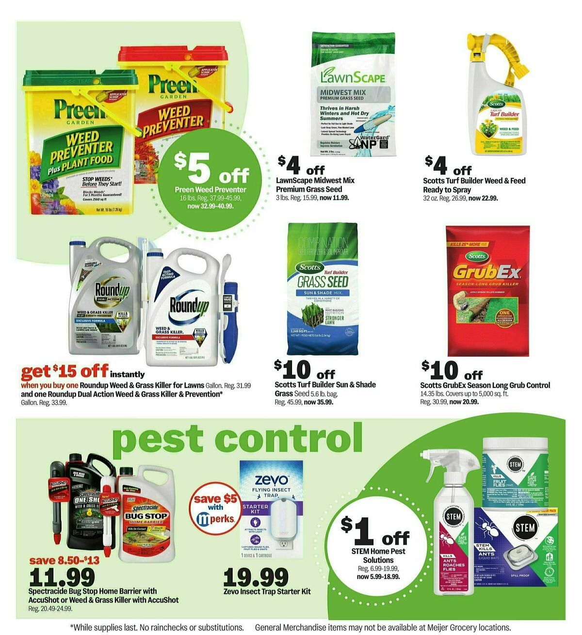 Meijer Everything you need for Easter Weekly Ad from April 13