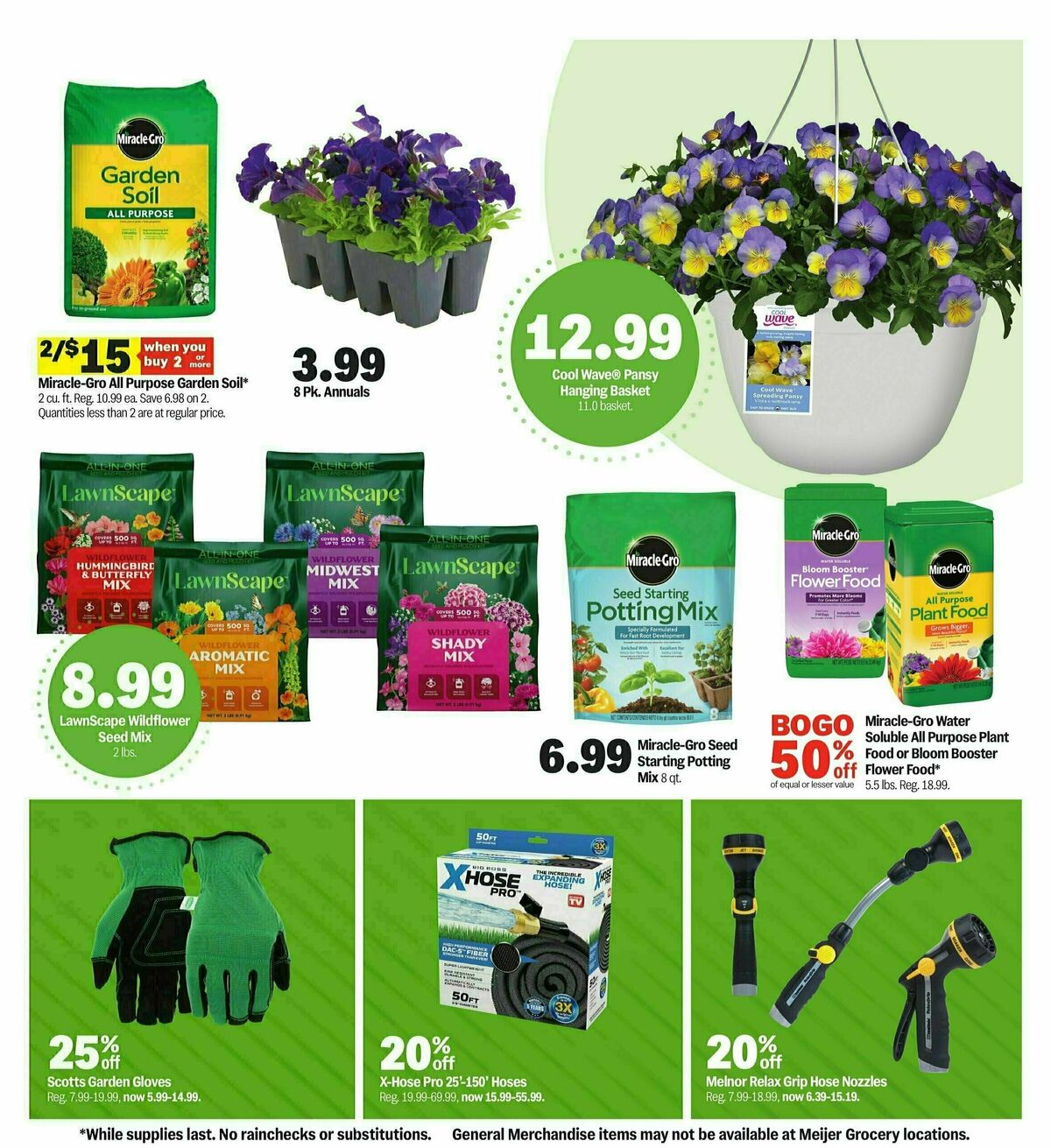 Meijer Everything you need for Easter Weekly Ad from April 13