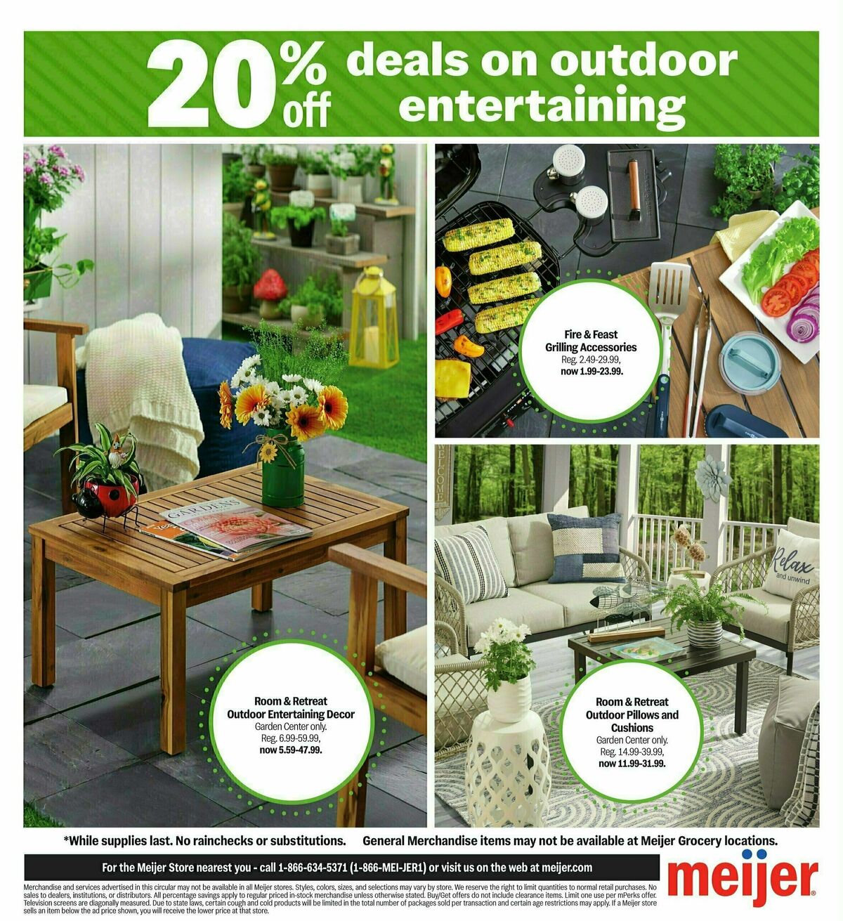 Meijer Everything you need for Easter Weekly Ad from April 13