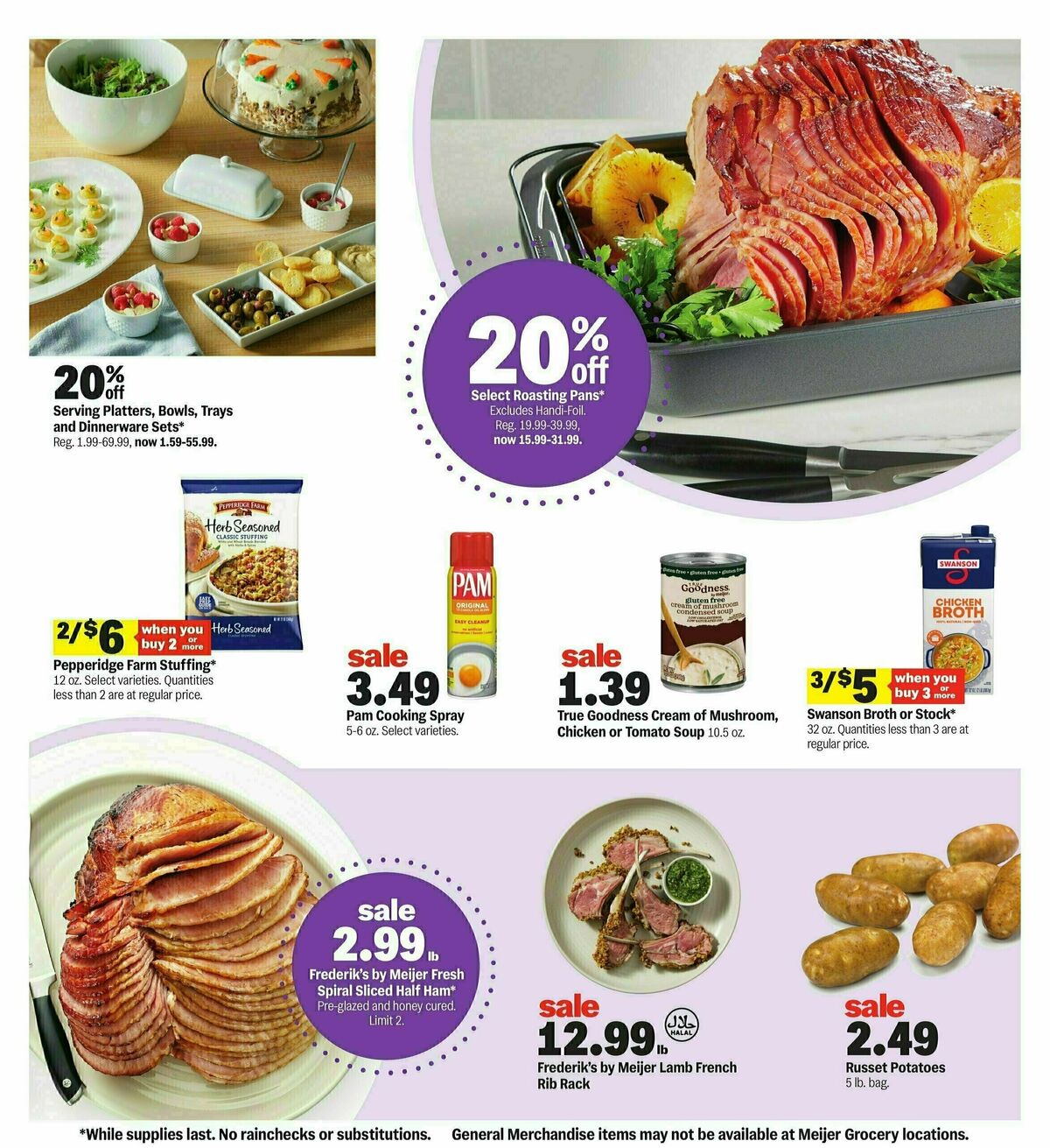 Meijer Everything you need for Easter Weekly Ad from April 13