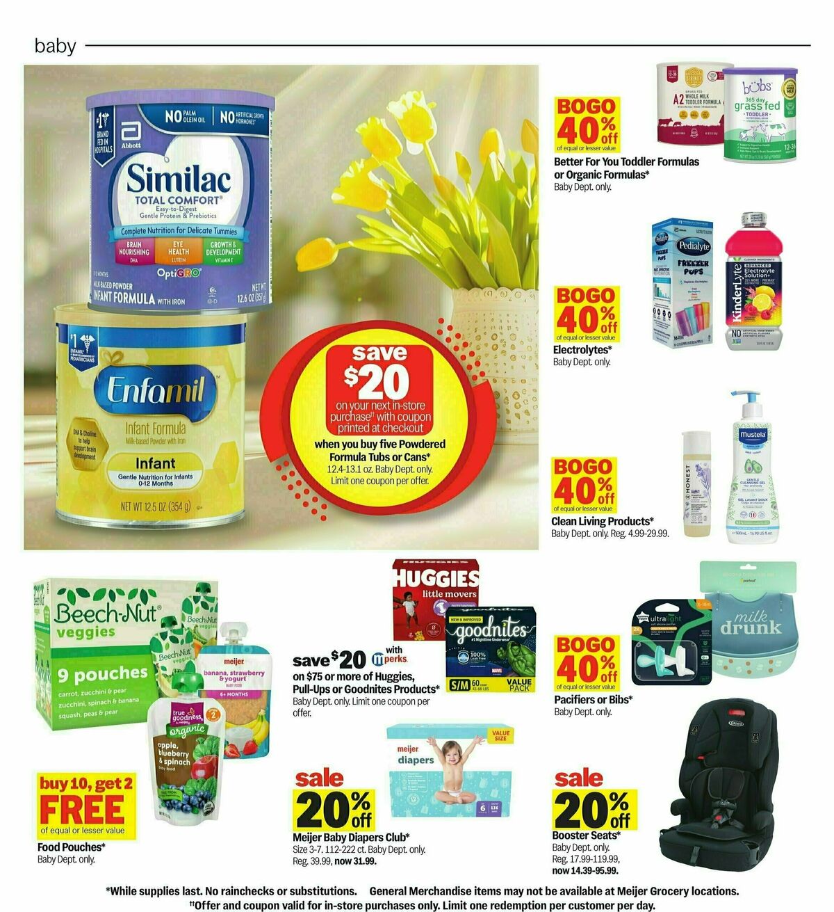 Meijer Weekly Ad from April 20