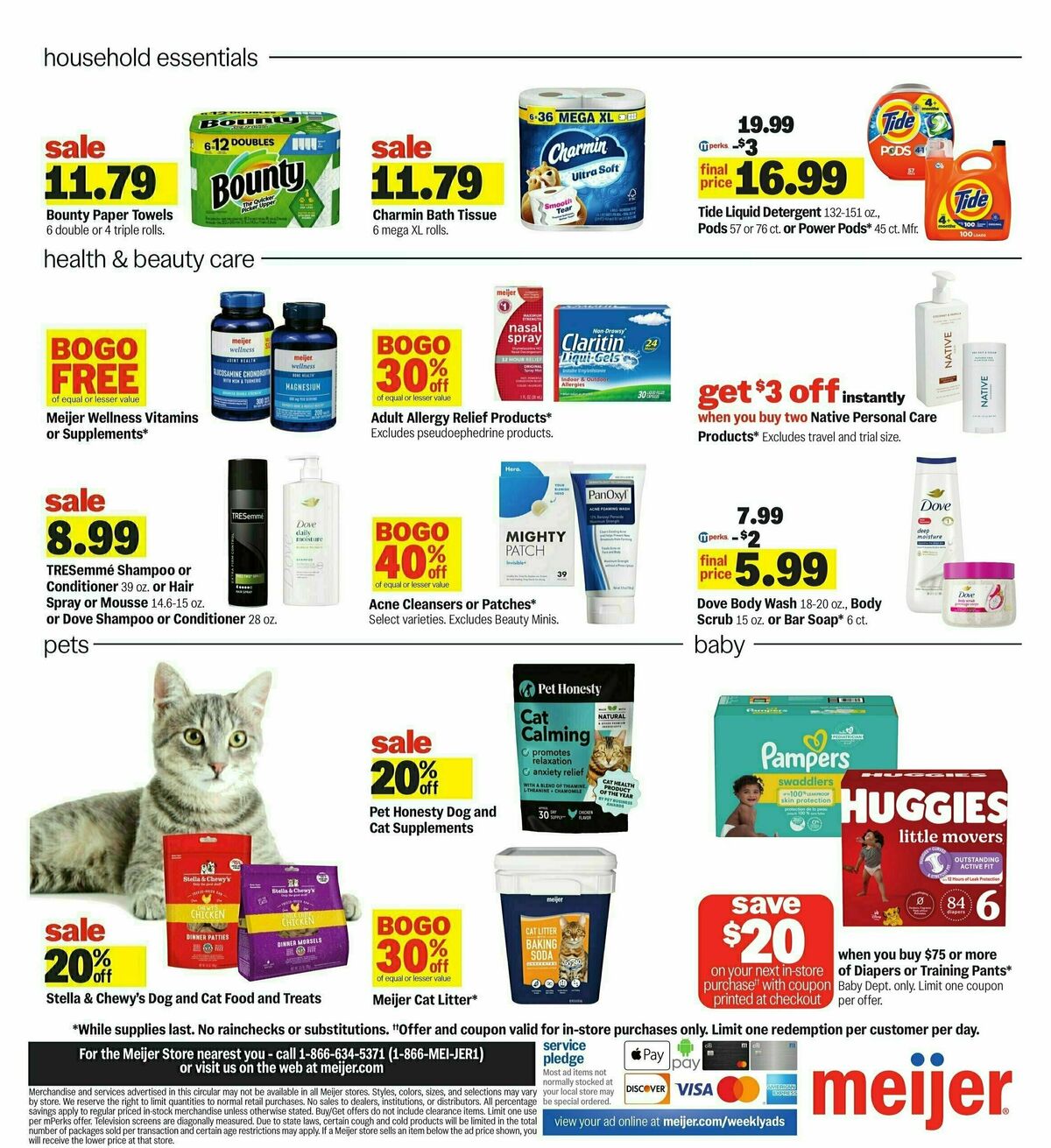 Meijer Weekly Ad from April 20