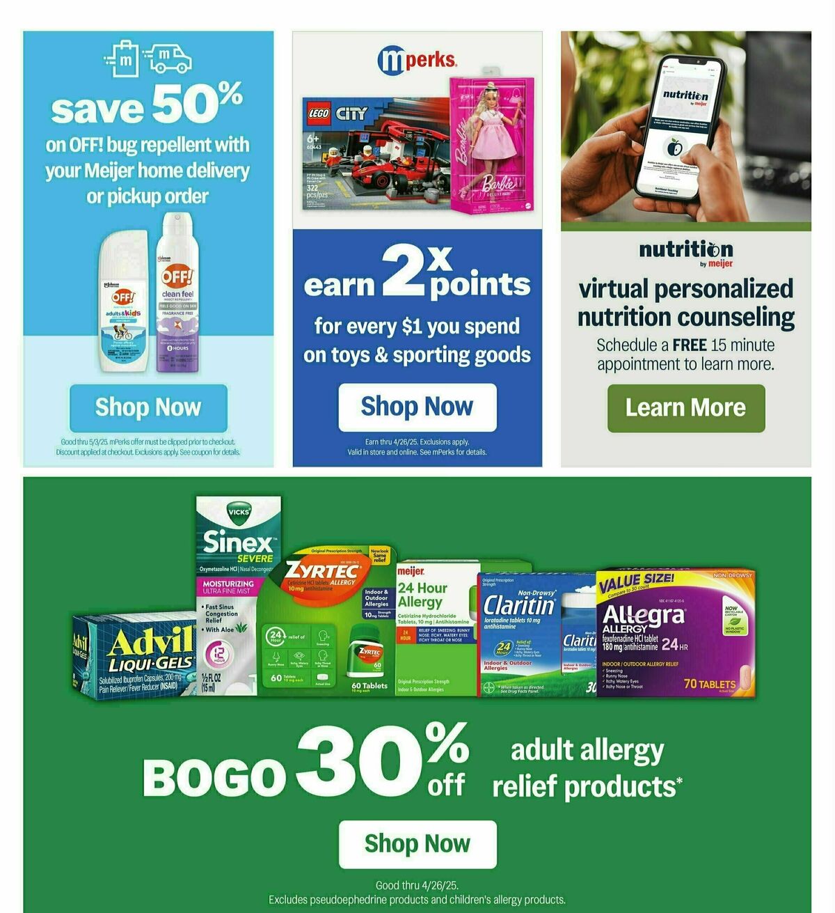Meijer Weekly Ad from April 20