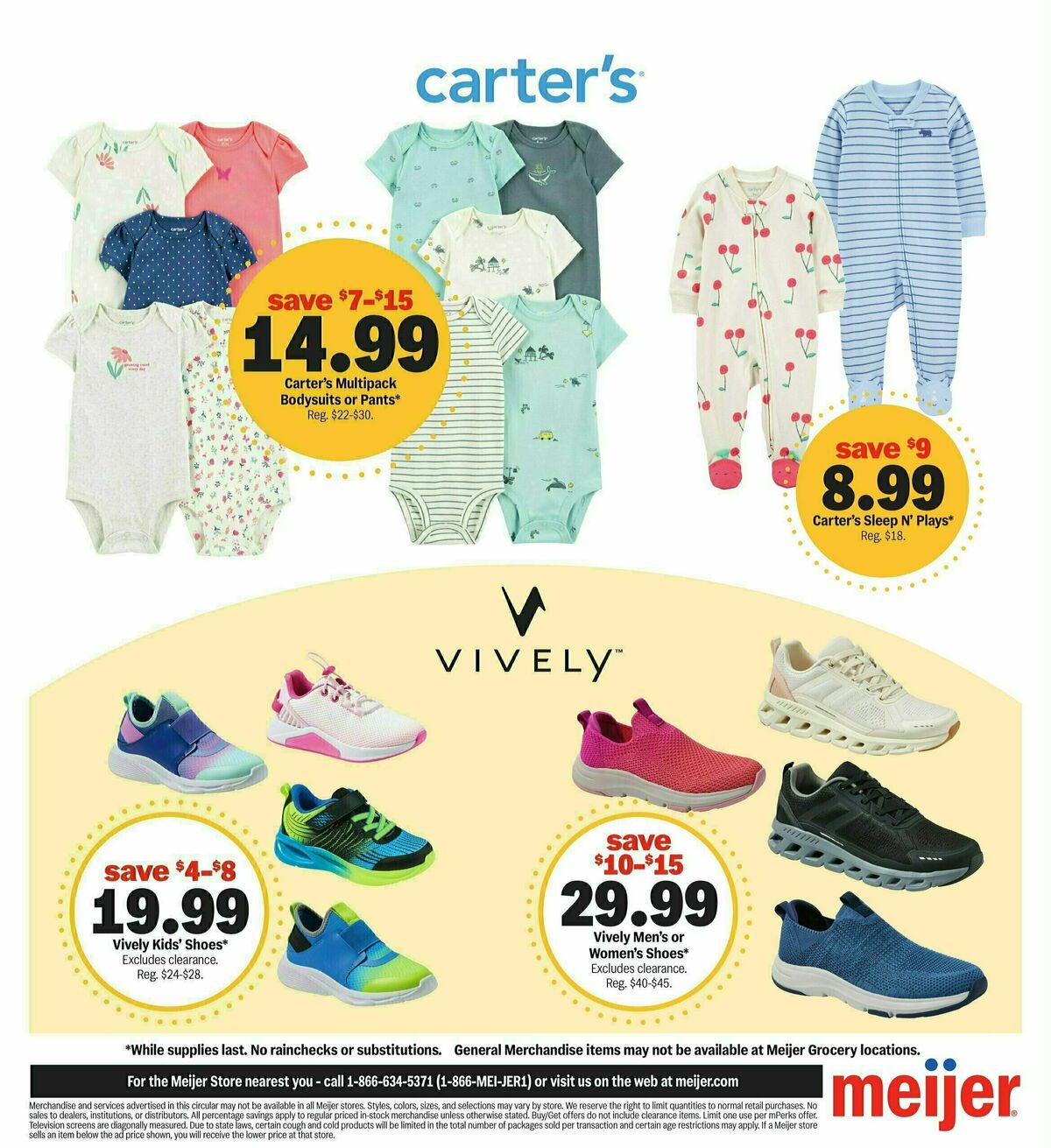 Meijer Savings that bloom Weekly Ad from April 21