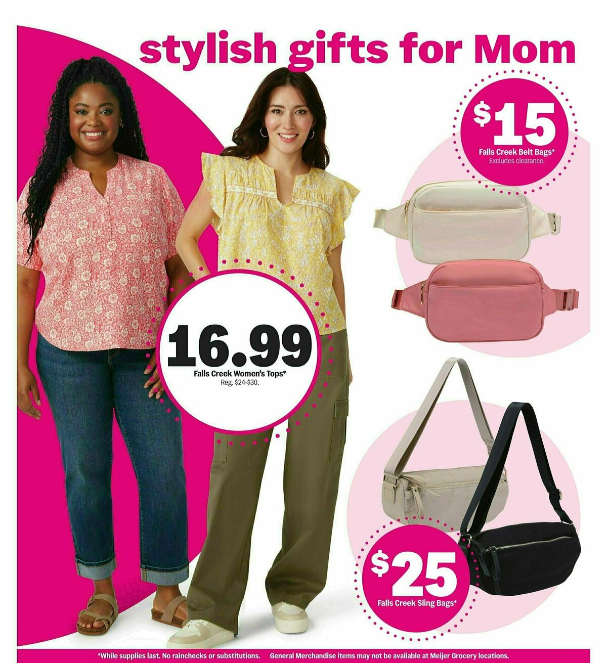 Meijer Great prices on gifts for Mom Weekly Ad from April 27