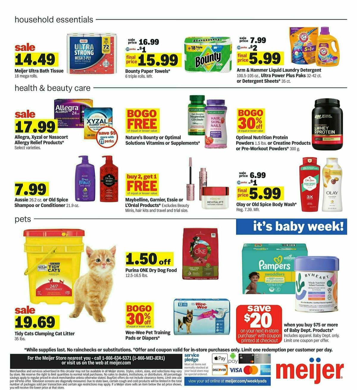 Meijer Weekly Ad from May 4