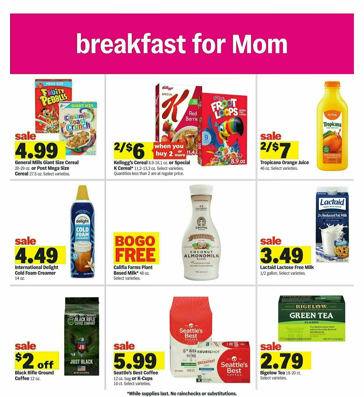 Meijer Weekly Ad from May 4