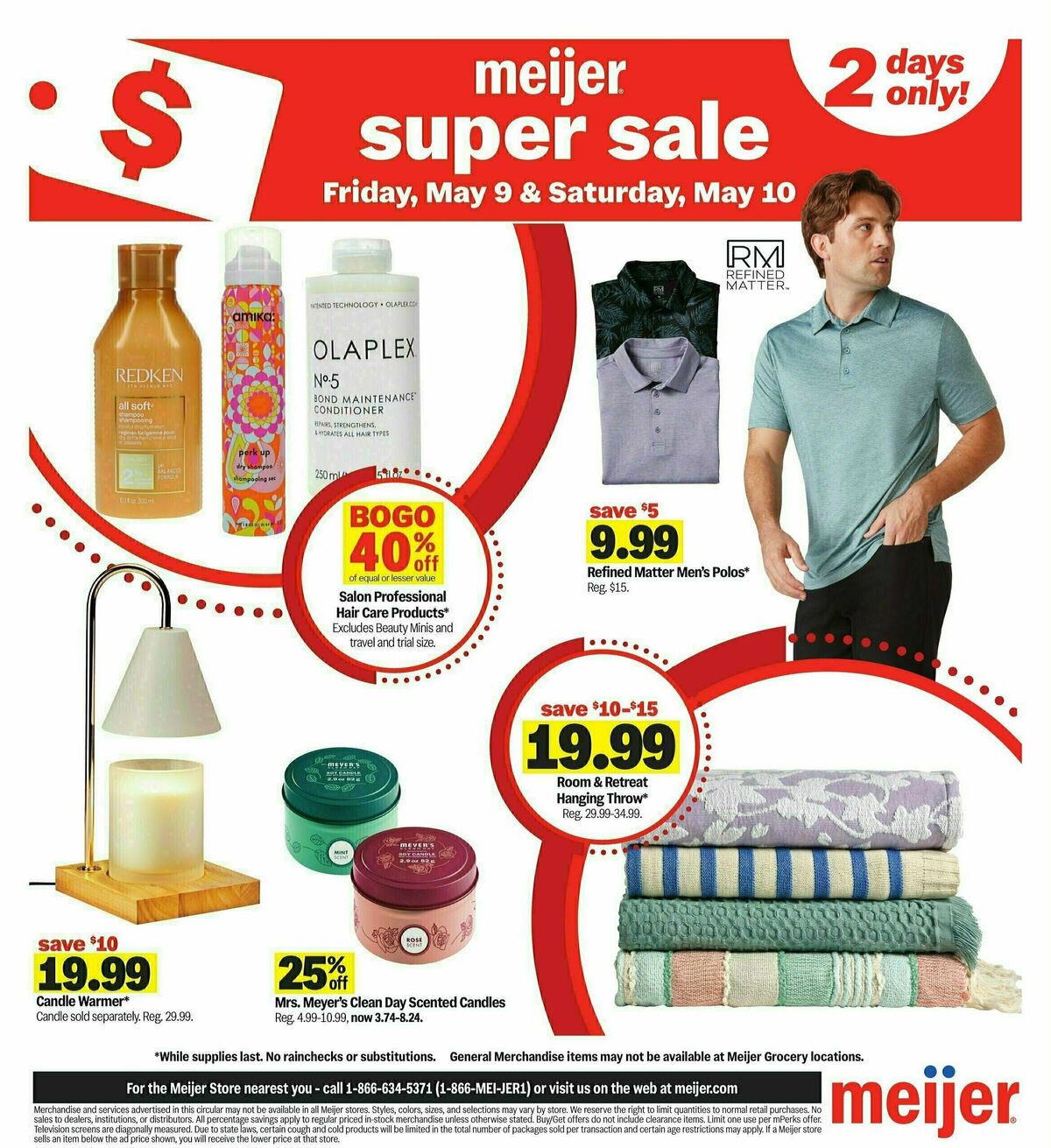 Meijer Super Sale Weekly Ad from May 9