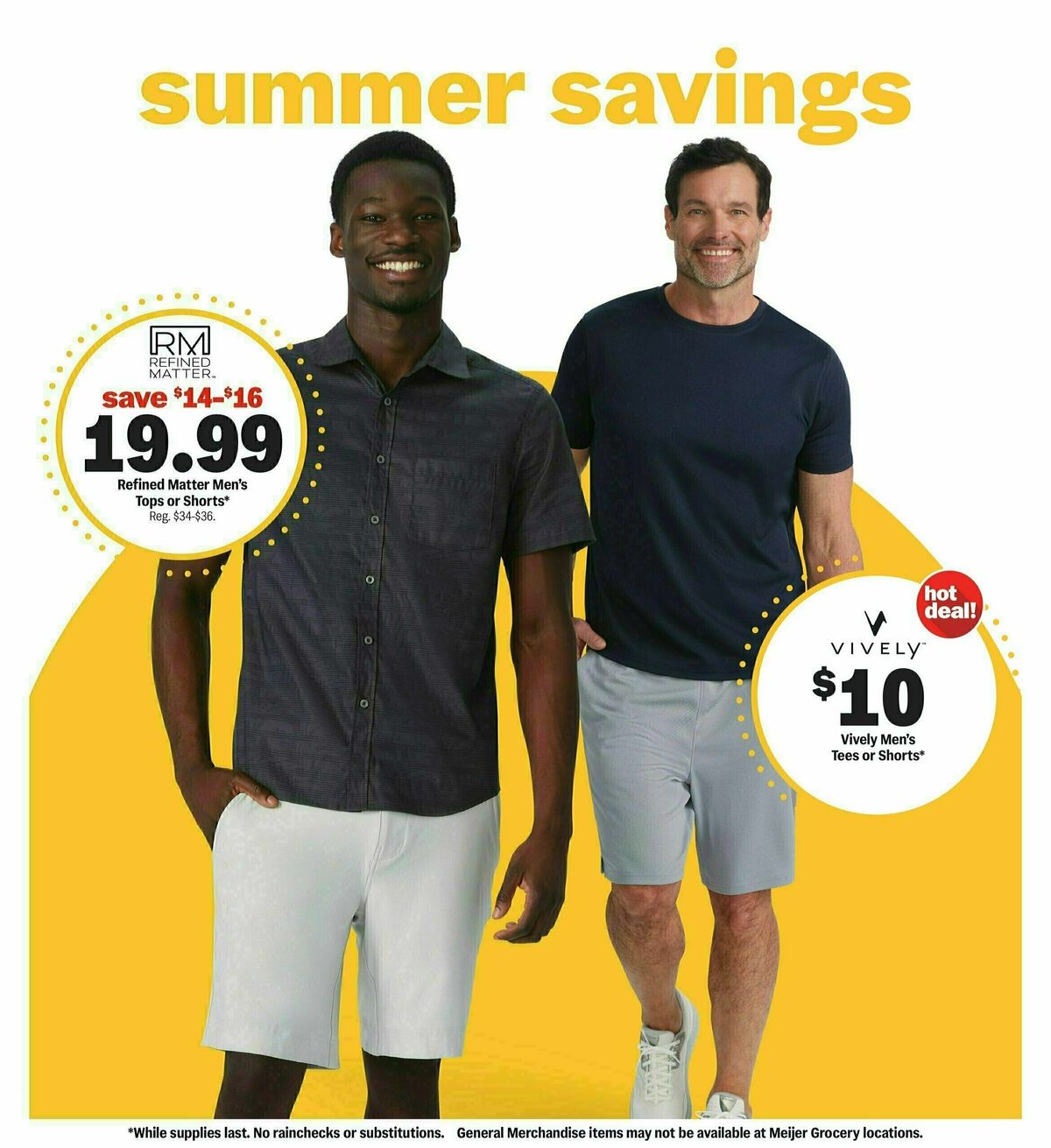 Meijer Summer lawn & pest favorites Weekly Ad from May 12