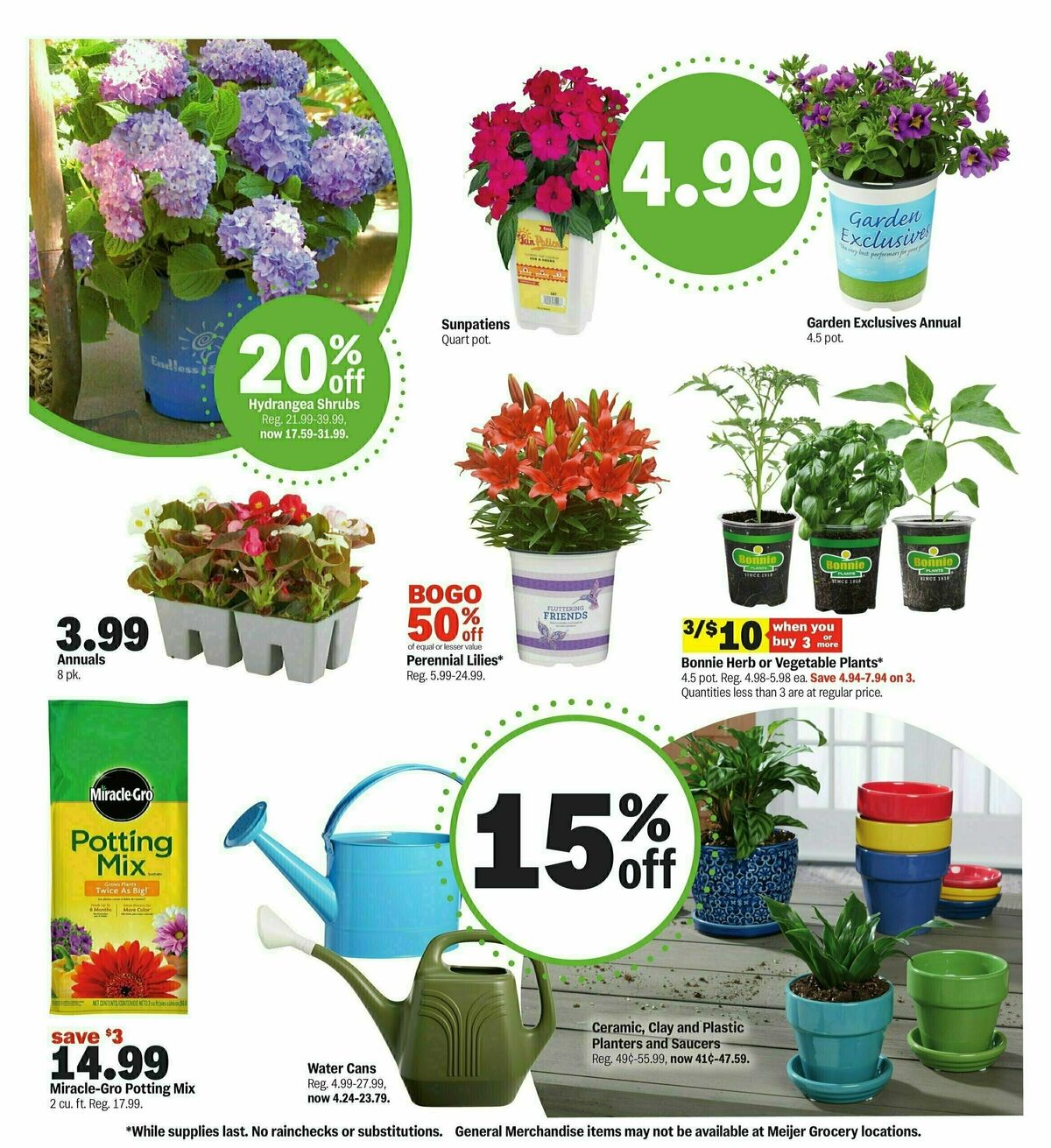 Meijer Summer lawn & pest favorites Weekly Ad from May 12