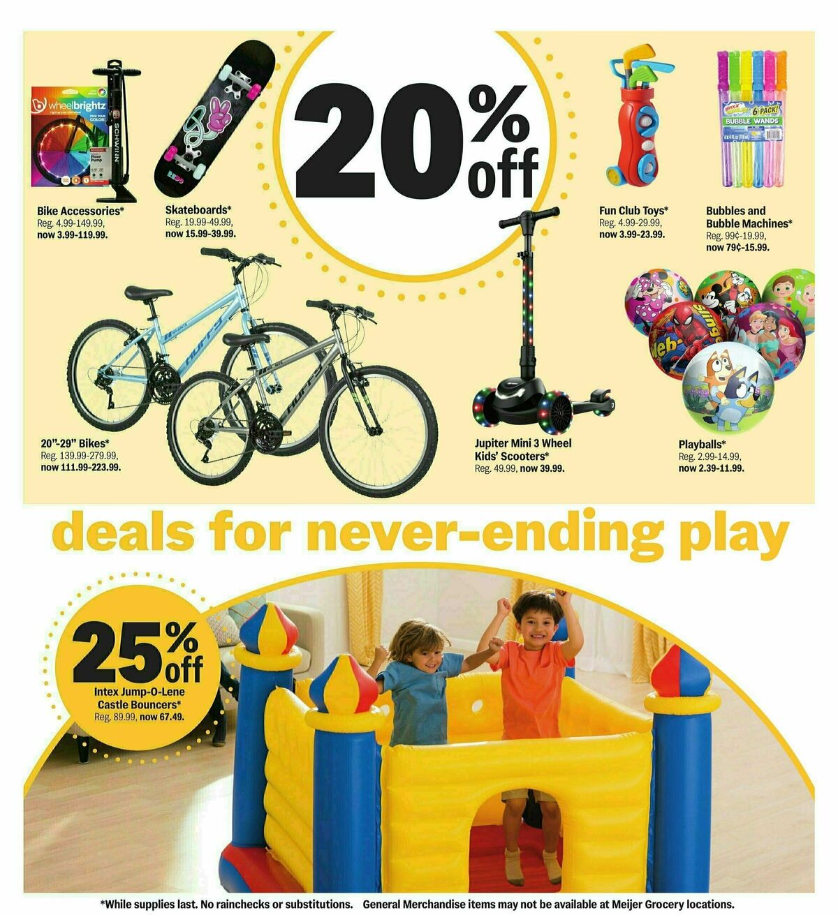 Meijer Summer lawn & pest favorites Weekly Ad from May 12