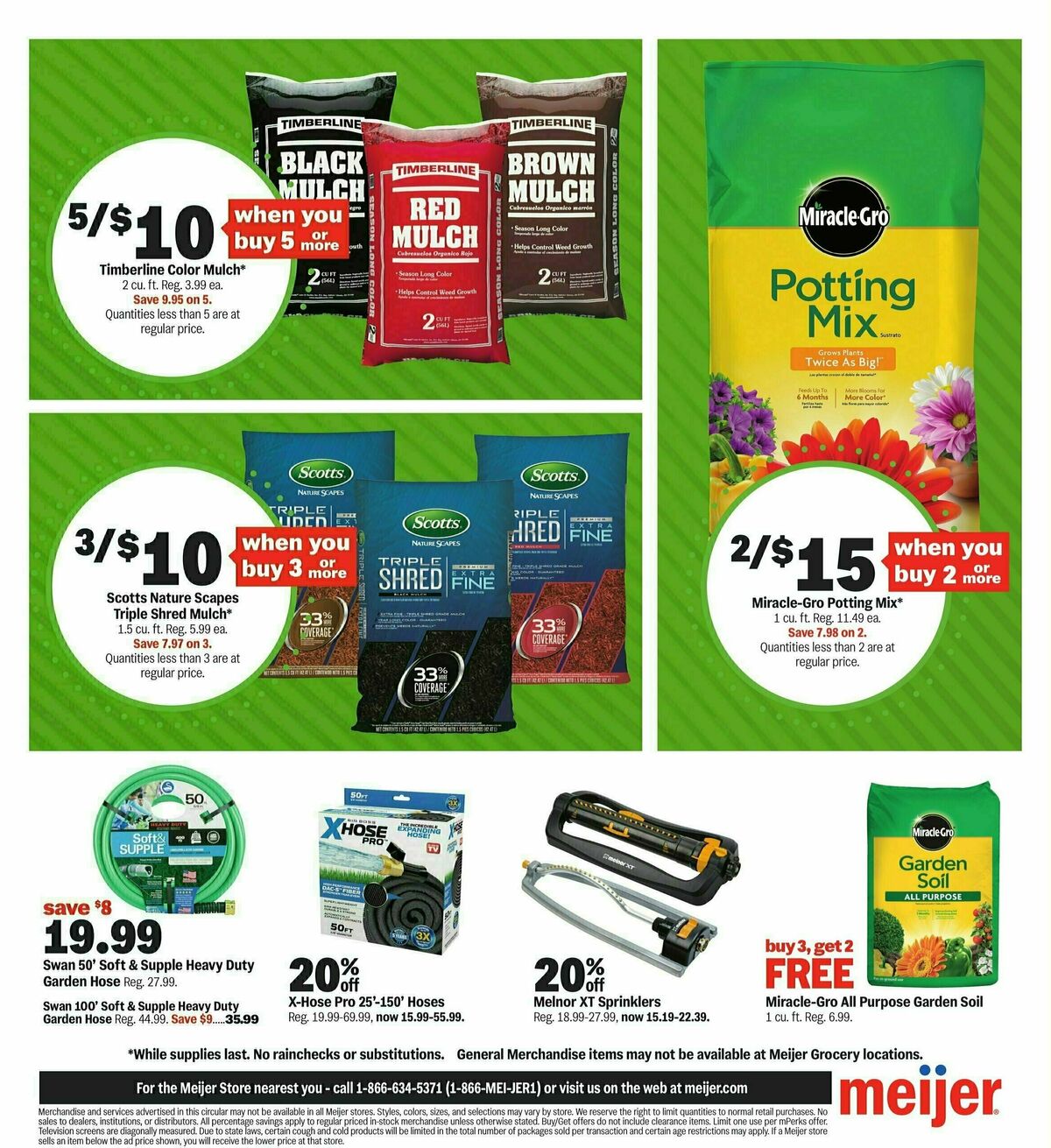 Meijer Summer kickoff Weekly Ad from May 18