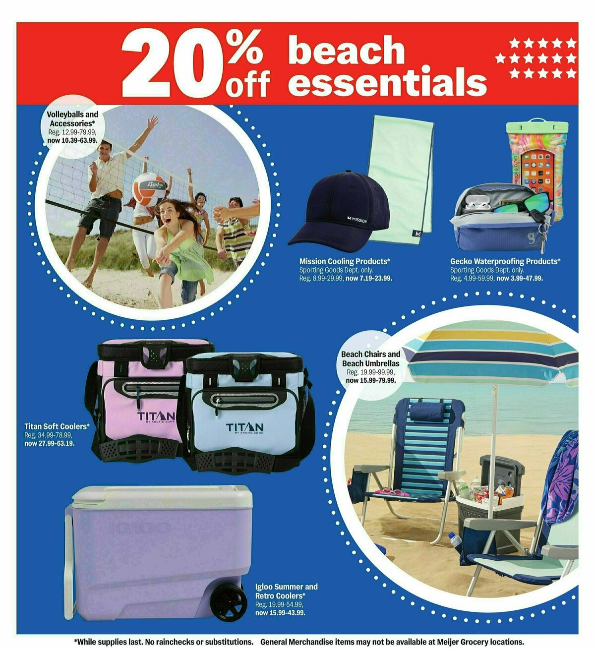 Meijer Summer kickoff Weekly Ad from May 18
