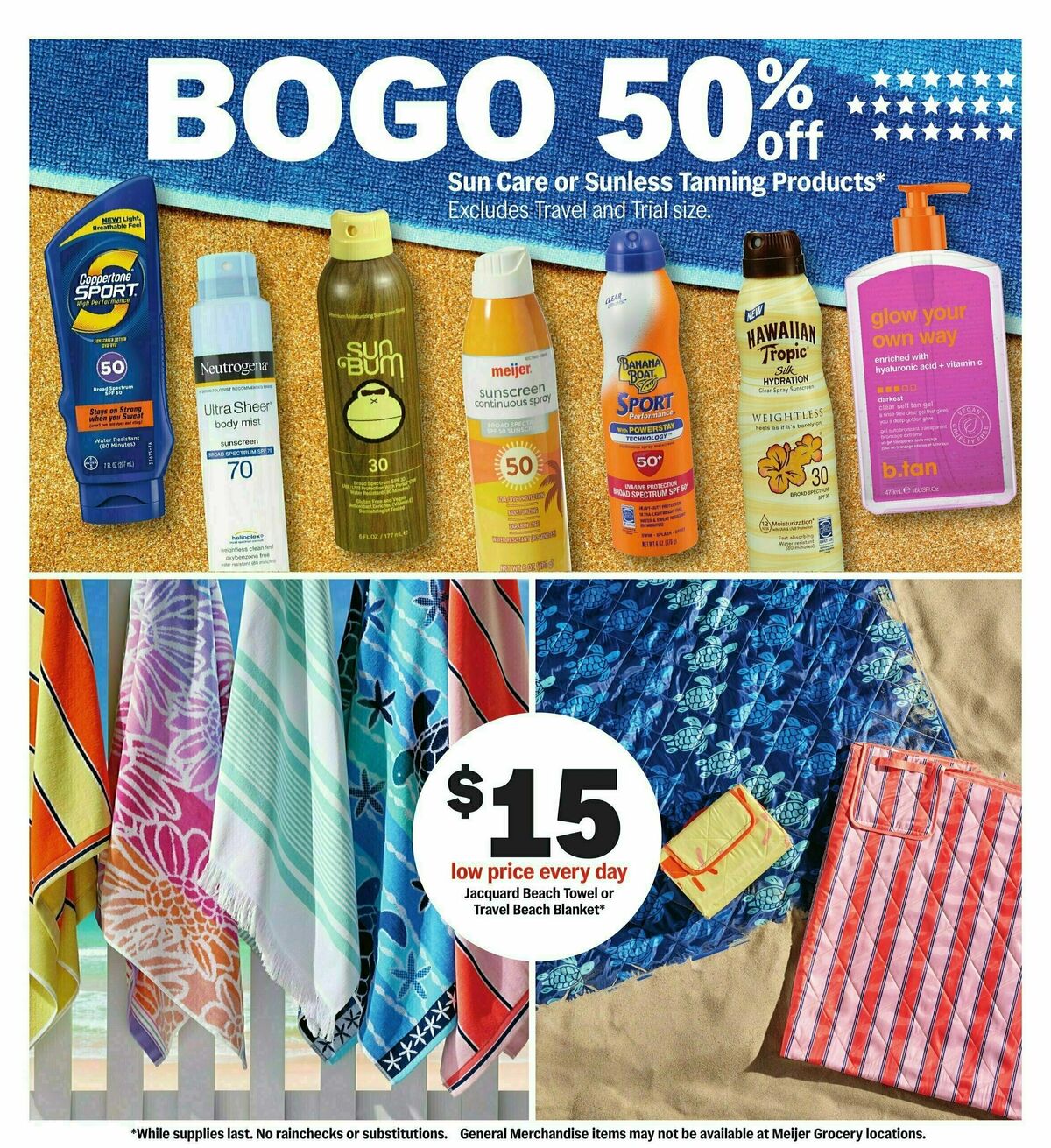 Meijer Summer kickoff Weekly Ad from May 18