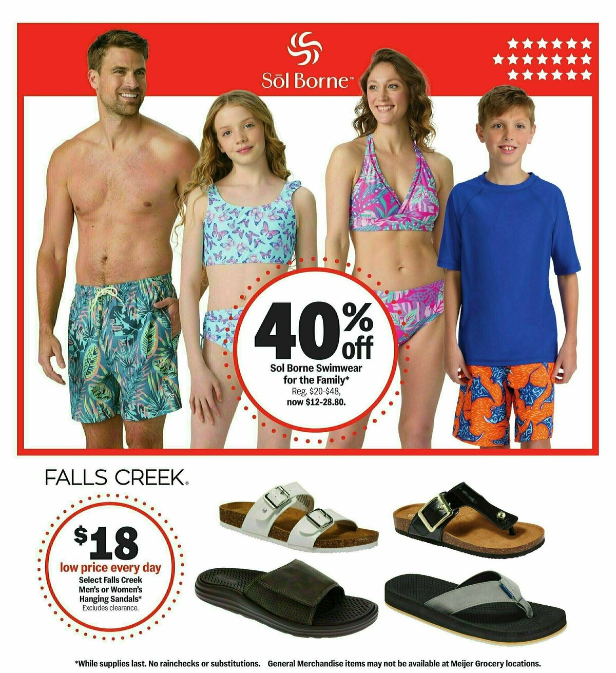 Meijer Summer kickoff Weekly Ad from May 18