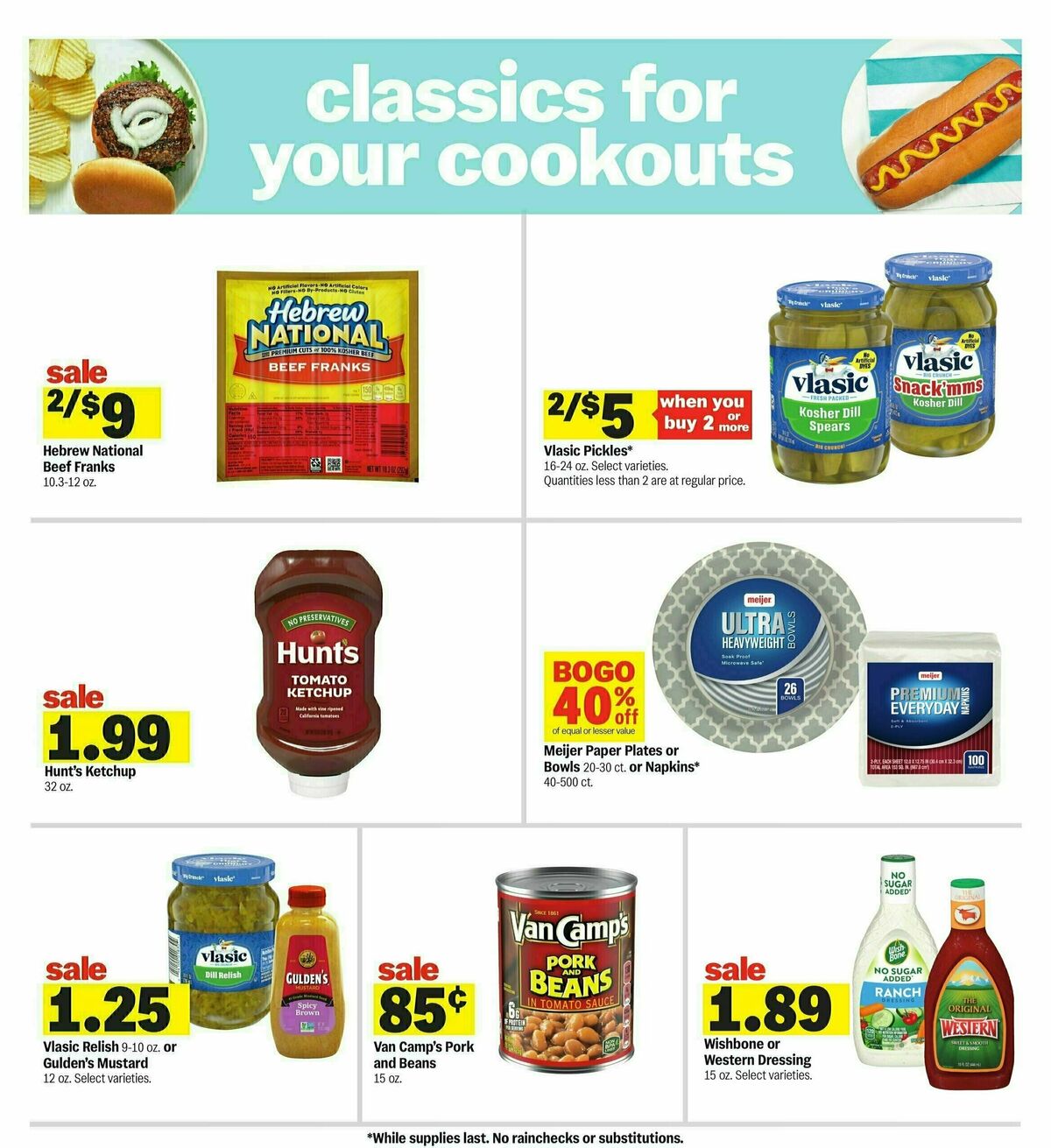 Meijer Weekly Ad from May 25