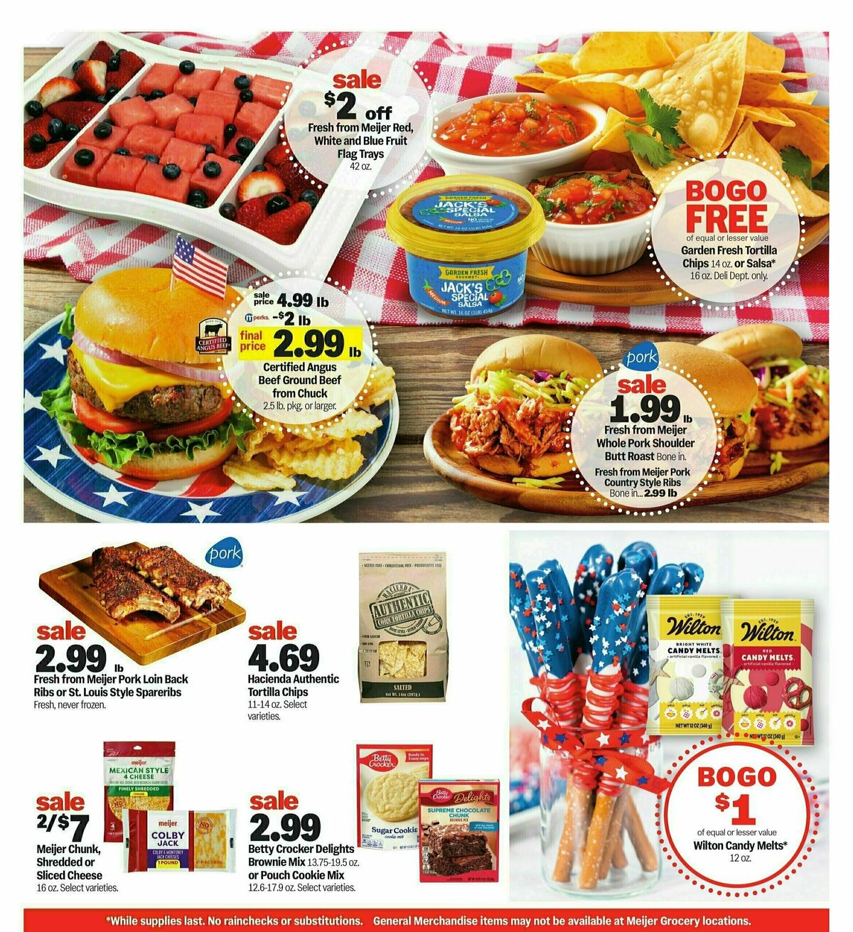 Meijer Memorial Day Deals Weekly Ad from May 25
