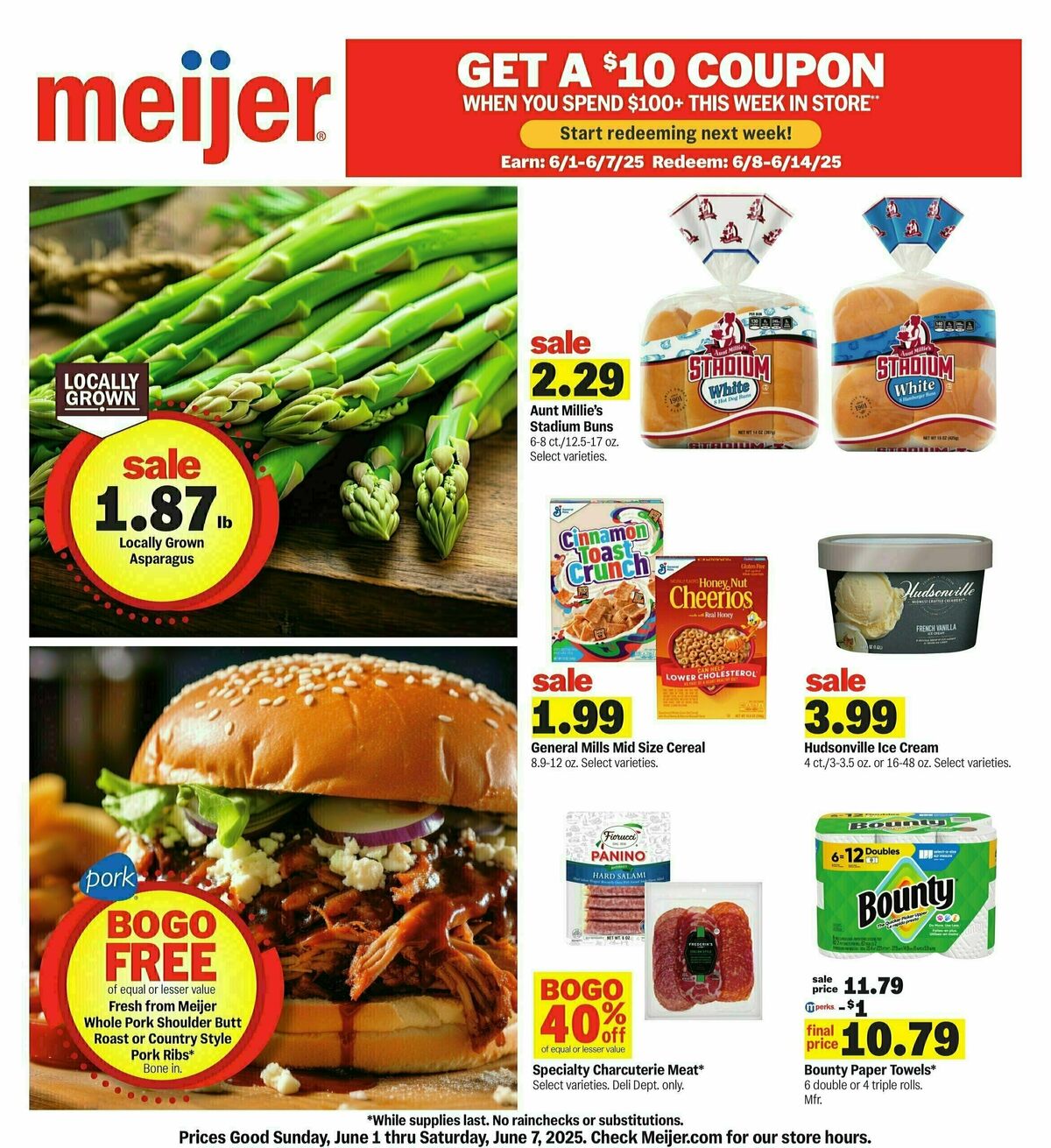 Meijer Weekly Ad from June 1