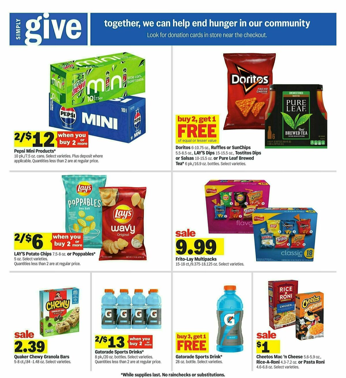 Meijer Weekly Ad from June 1