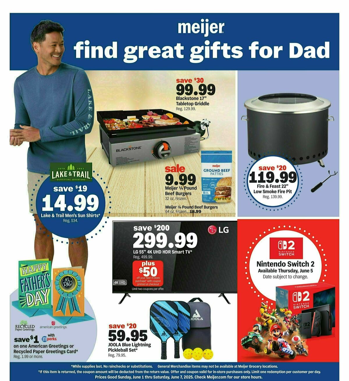 Meijer Find great gifts for Dad Weekly Ad from June 1