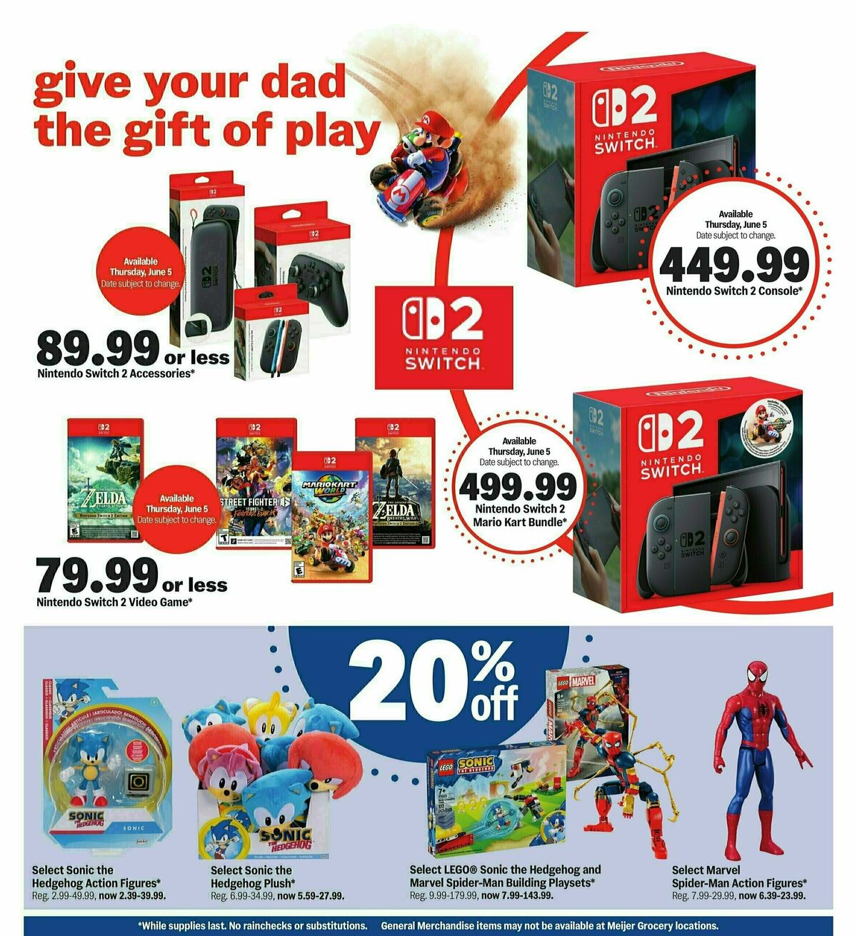 Meijer Find great gifts for Dad Weekly Ad from June 1