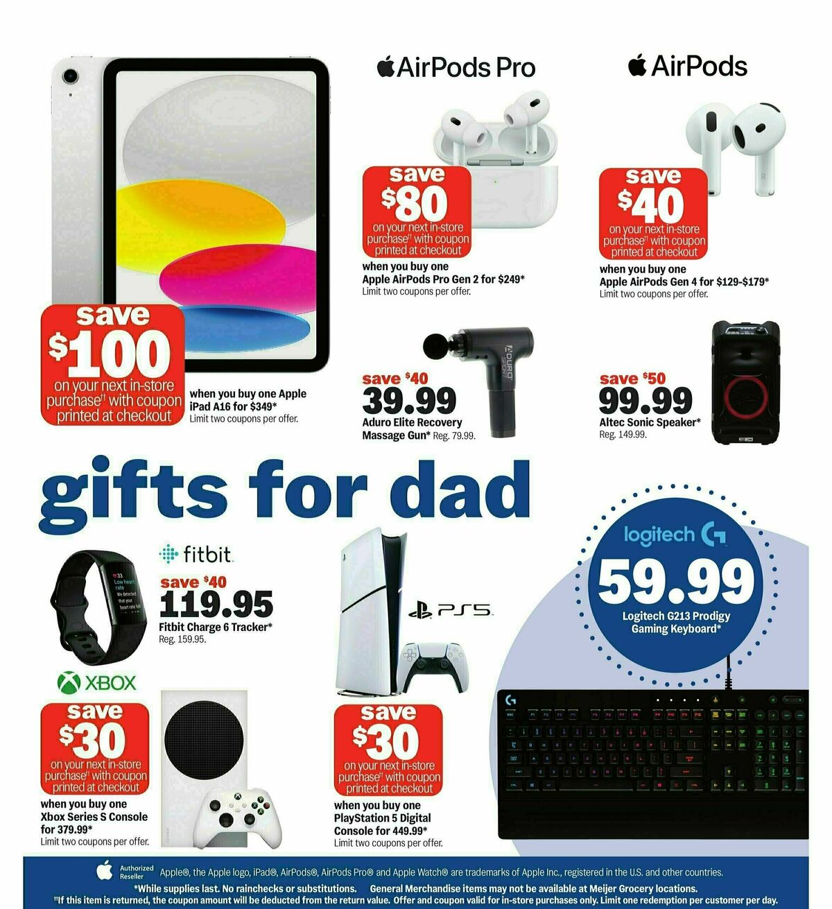 Meijer Find great gifts for Dad Weekly Ad from June 1