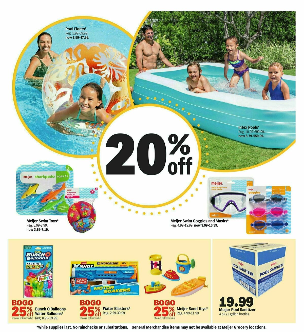 Meijer Save on summer fun Weekly Ad from June 16