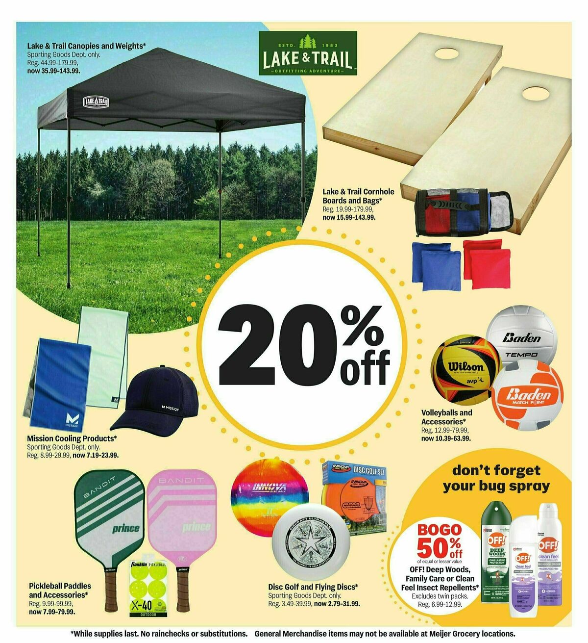 Meijer Save on summer fun Weekly Ad from June 16