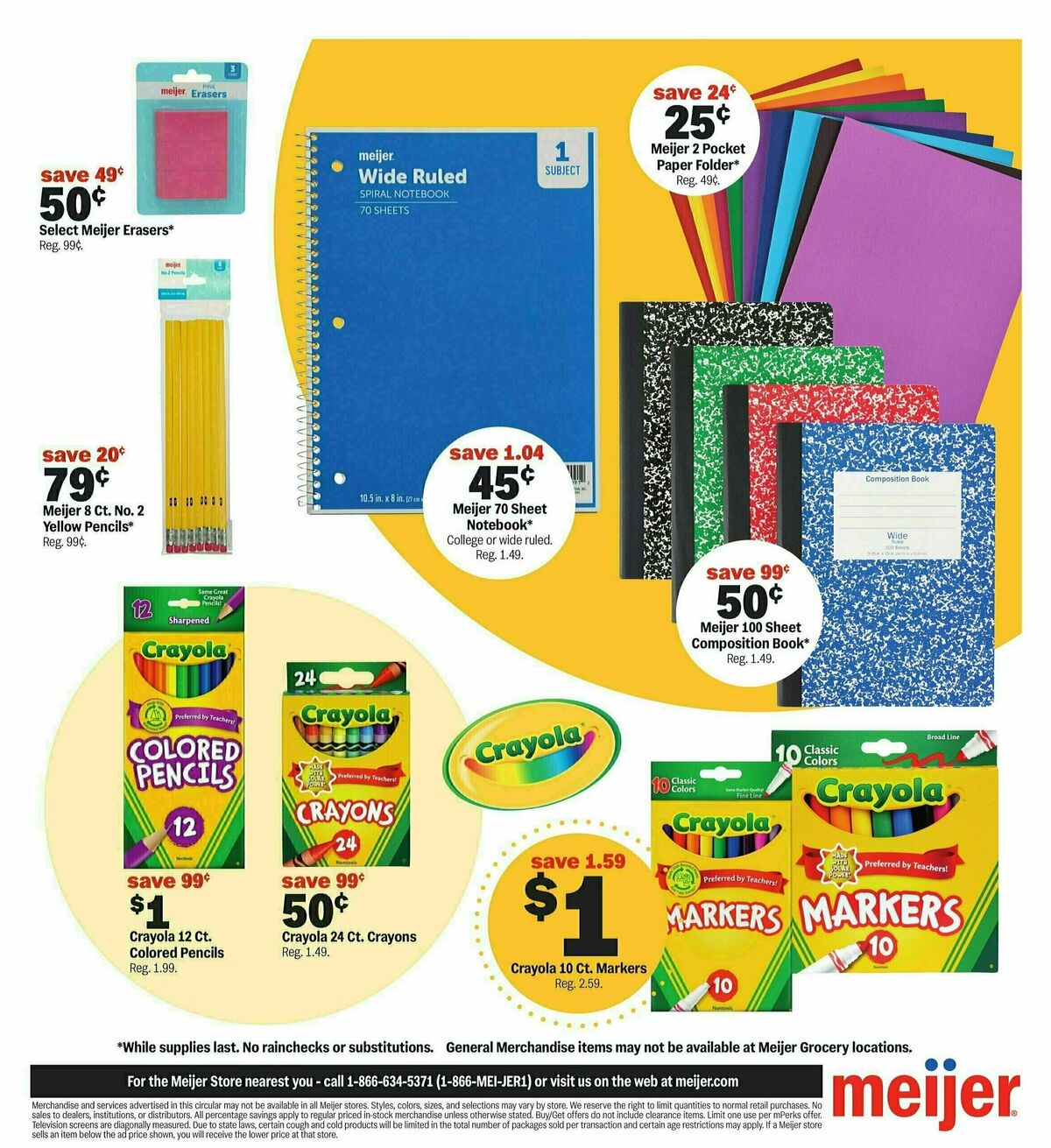 Meijer Save on summer fun Weekly Ad from June 16