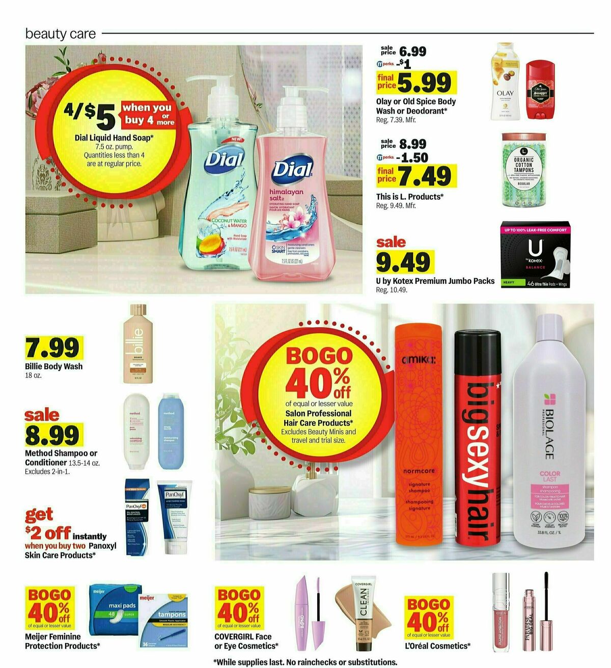 Meijer Weekly Ad from June 22